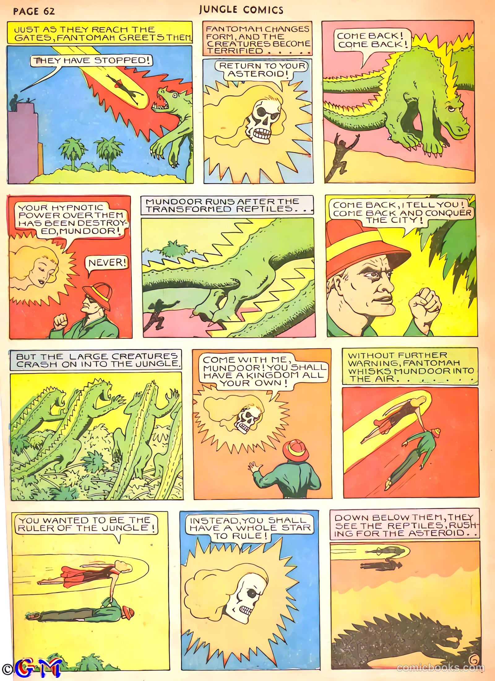 fletcher hanks fantomah part #1 — page 28 of 99