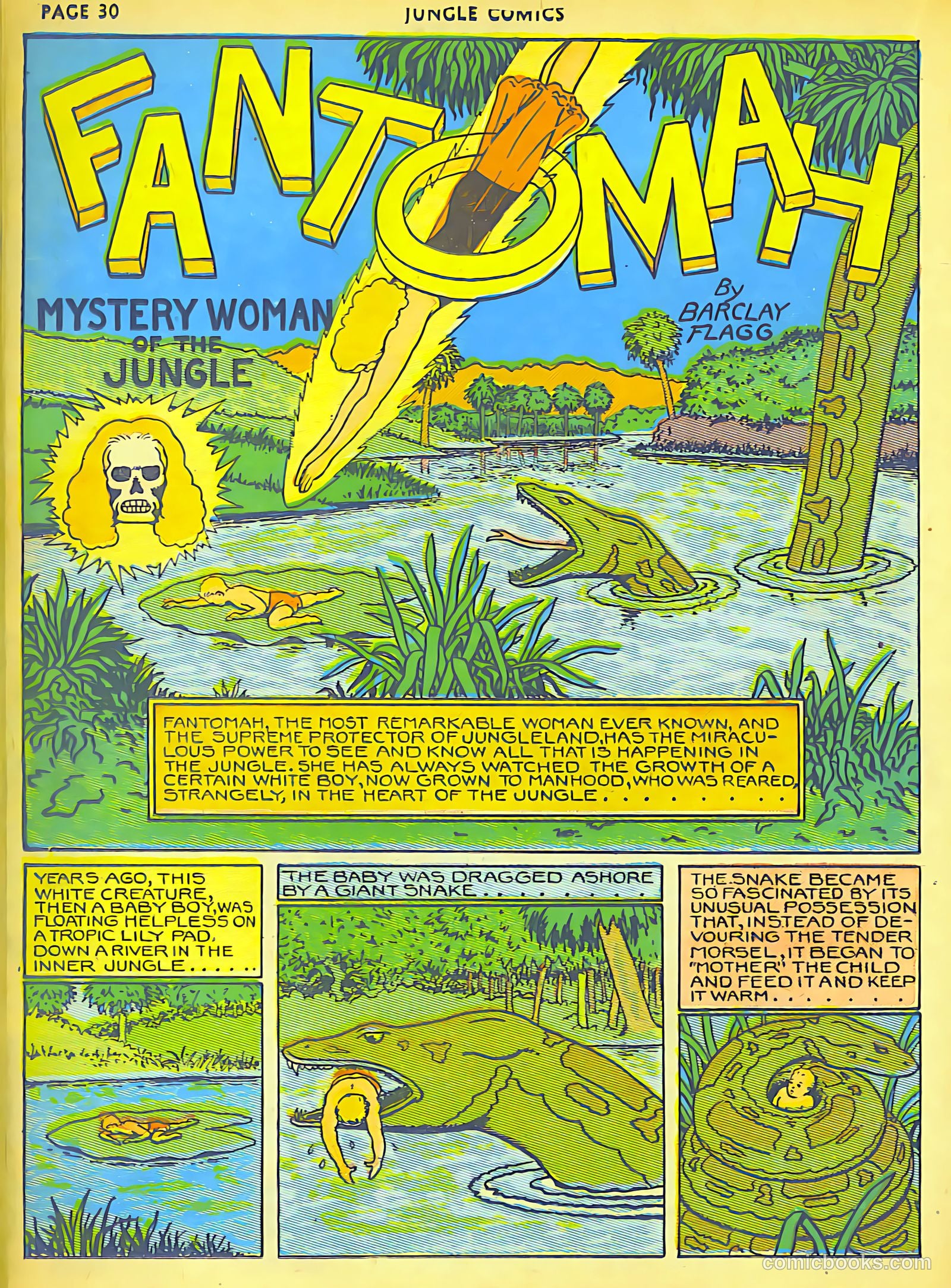 fletcher hanks fantomah part #1 — page 30 of 99