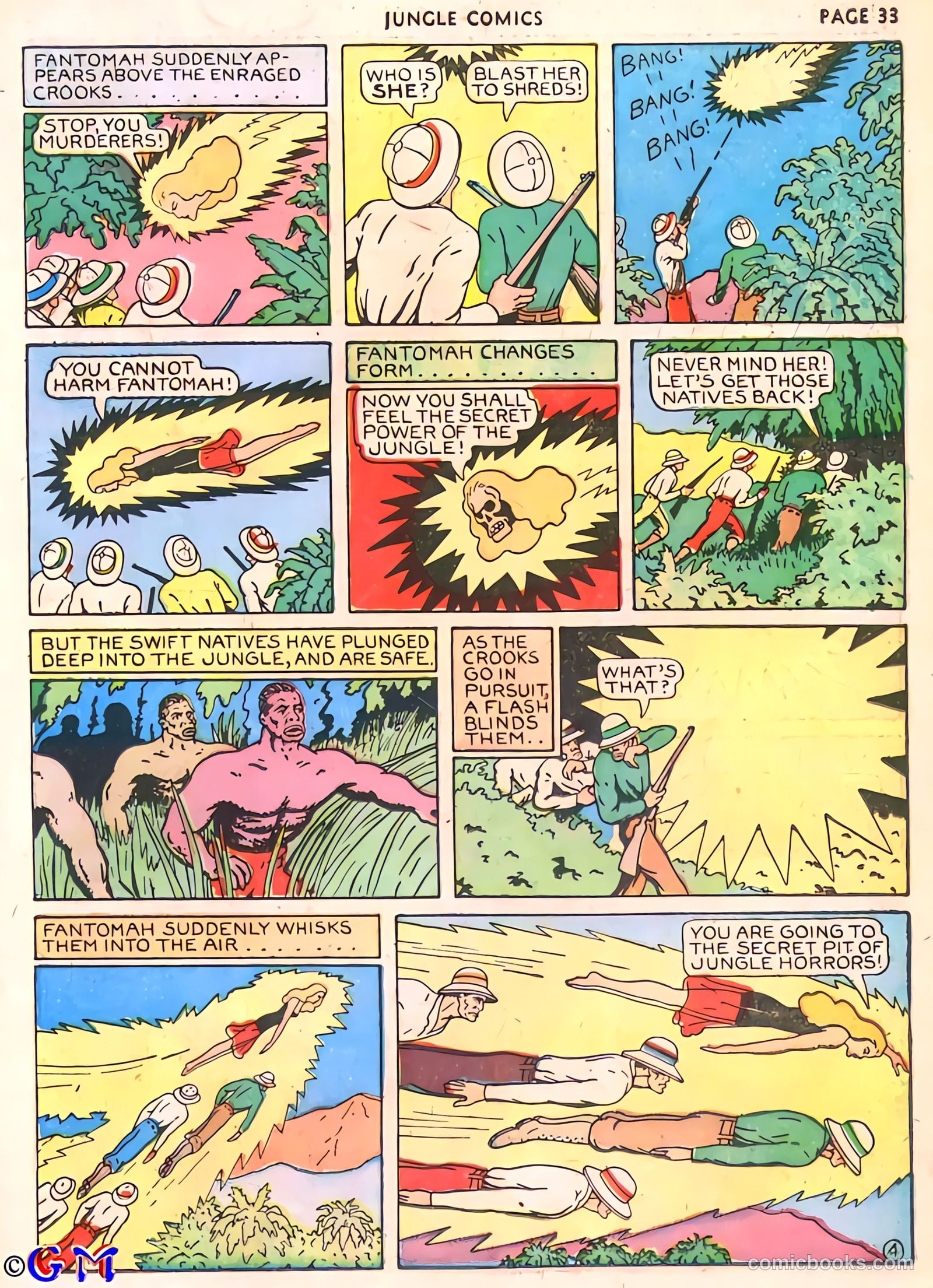 fletcher hanks fantomah part #1 — page 40 of 99