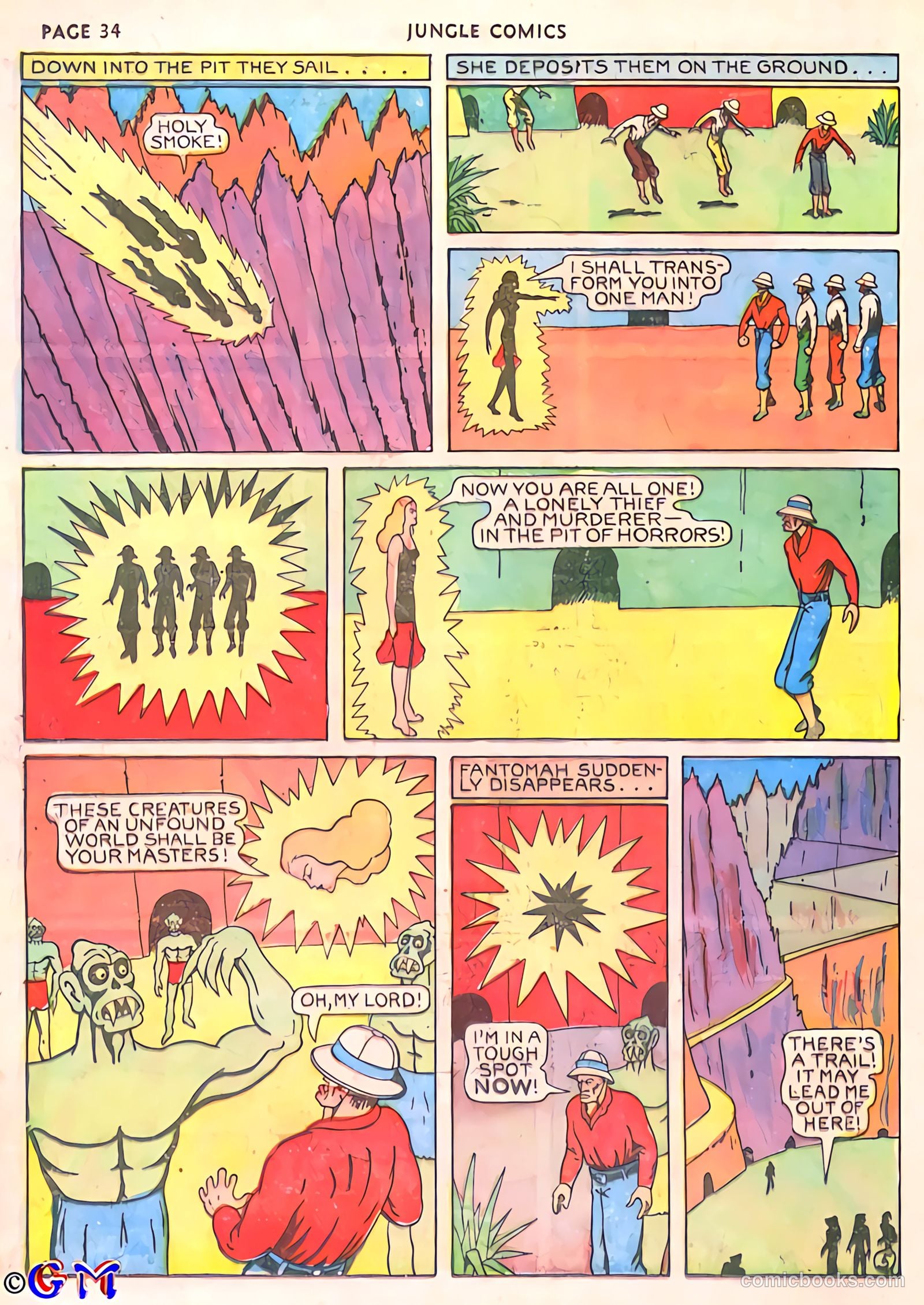 fletcher hanks fantomah part #1 — page 41 of 99
