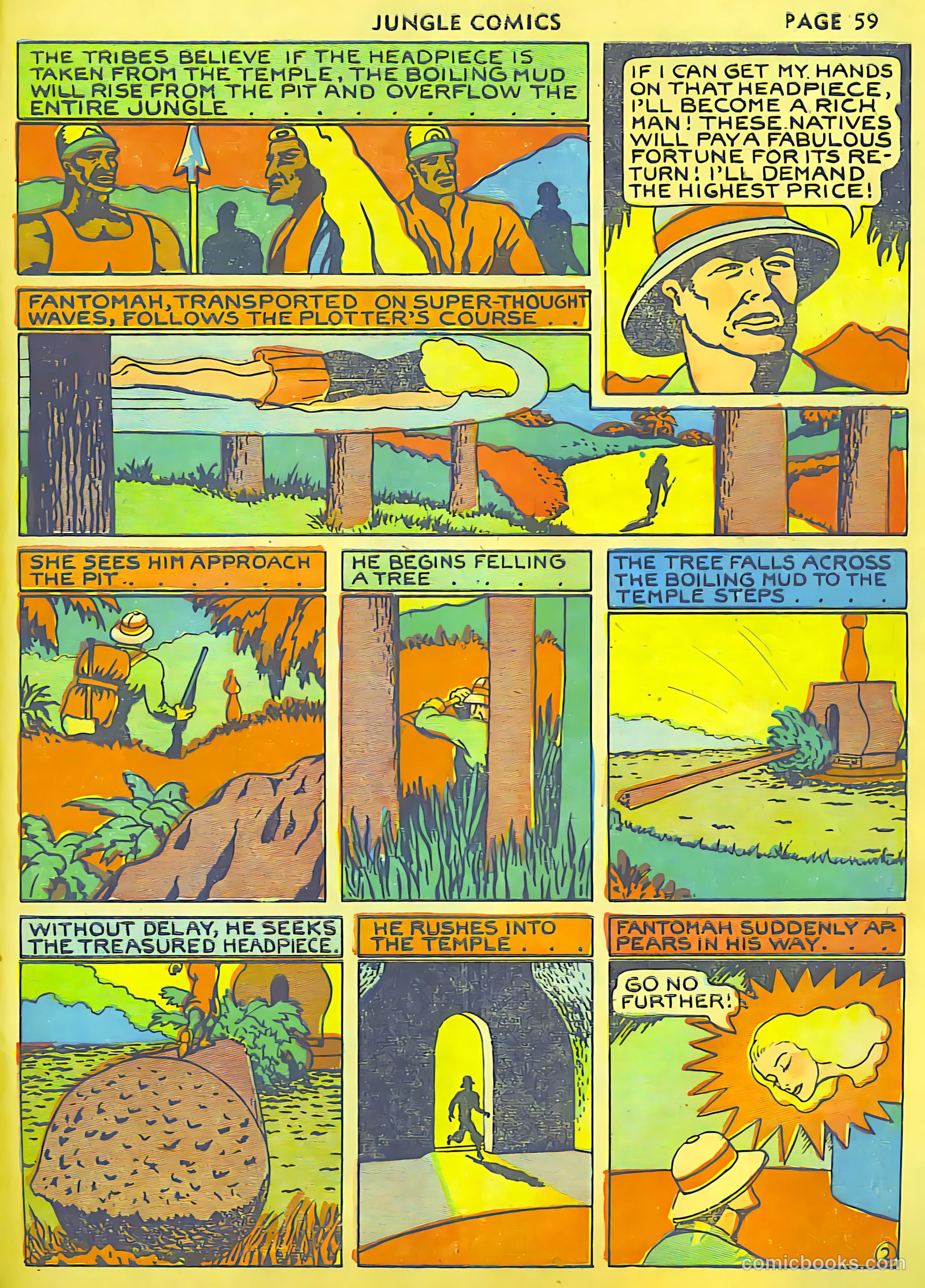 fletcher hanks fantomah part #1 — page 45 of 99