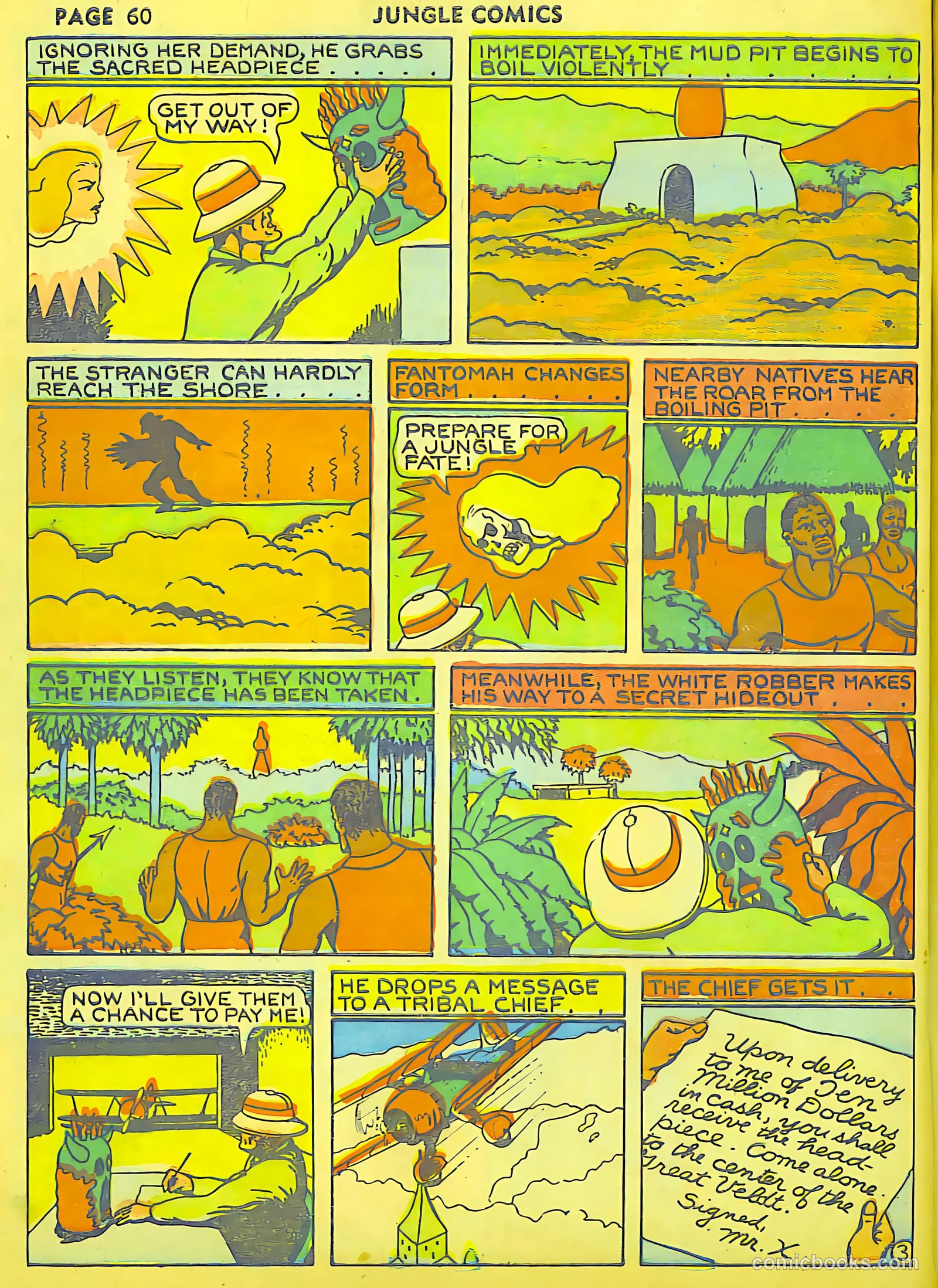 fletcher hanks fantomah part #1 — page 46 of 99