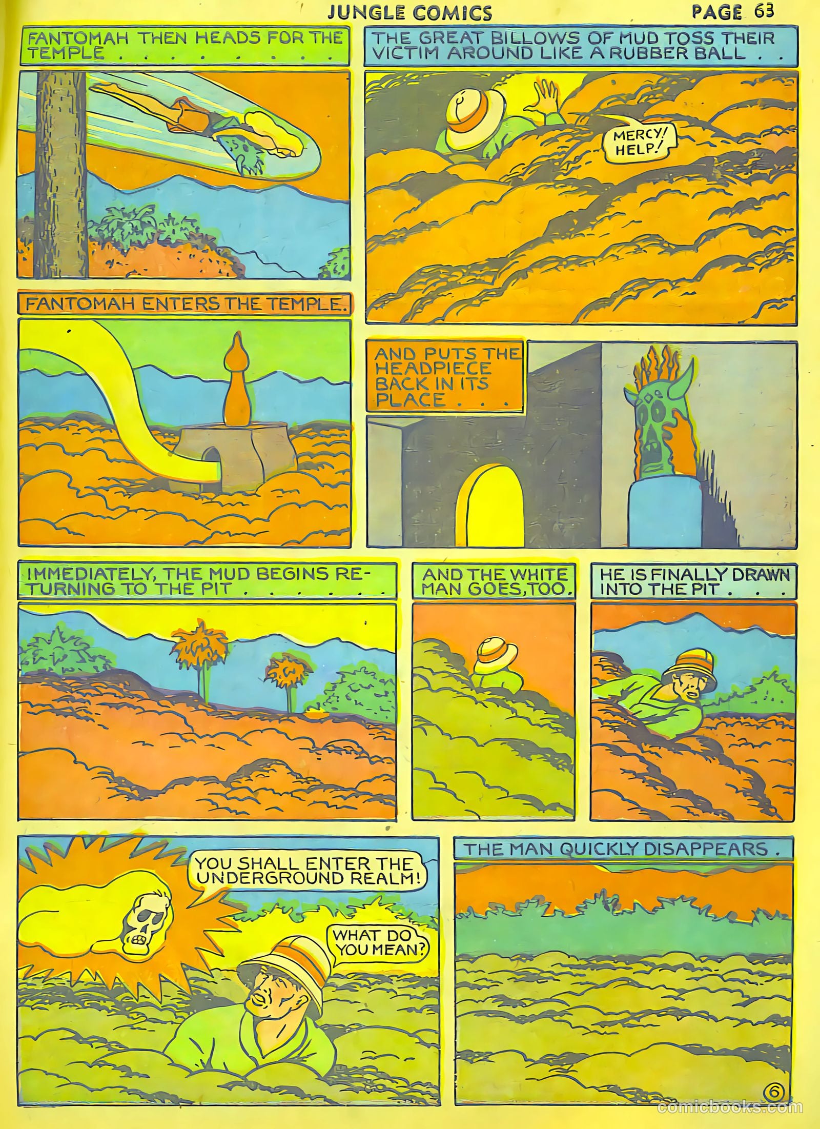 fletcher hanks fantomah part #1 — page 49 of 99