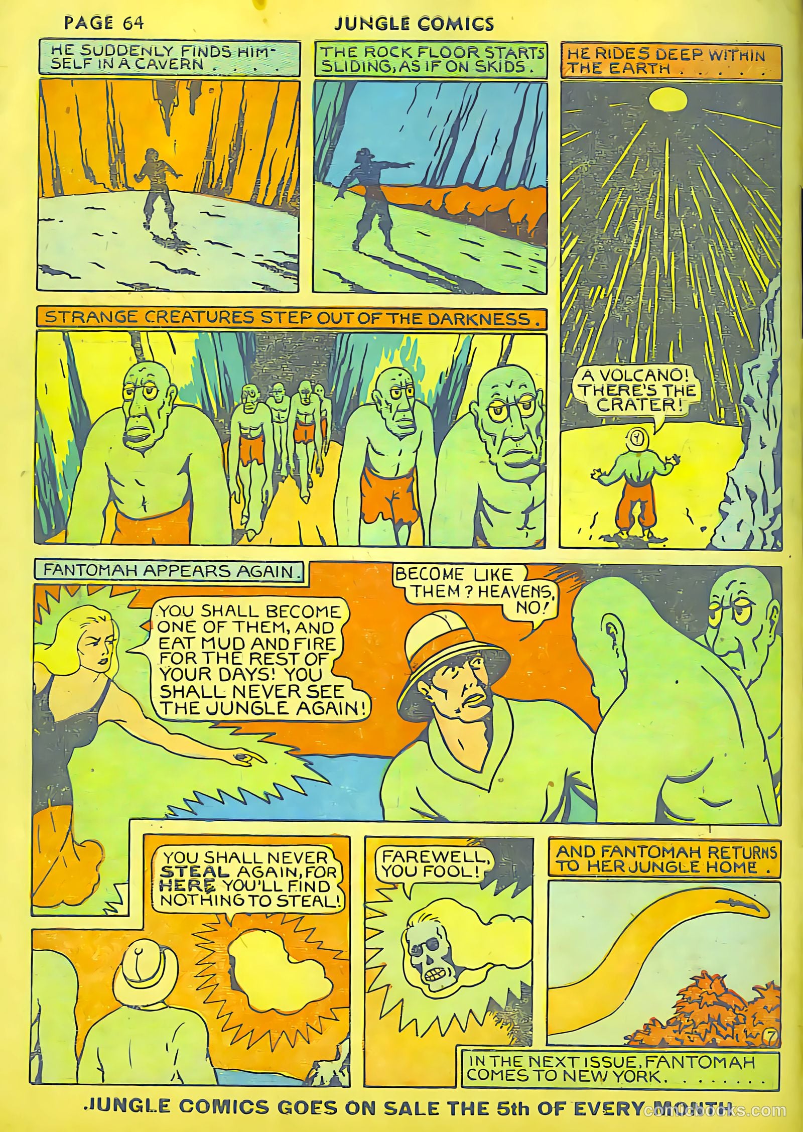 fletcher hanks fantomah part #1 — page 50 of 99