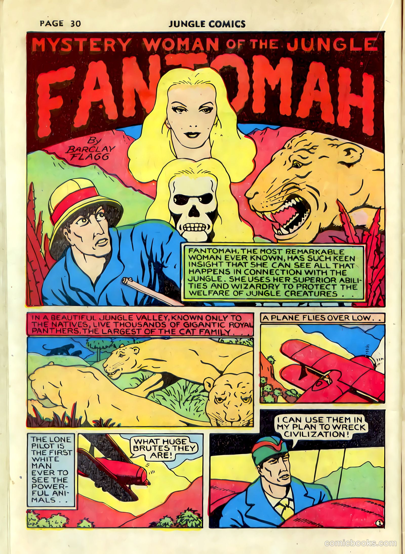 fletcher hanks fantomah part #1 — page 51 of 99