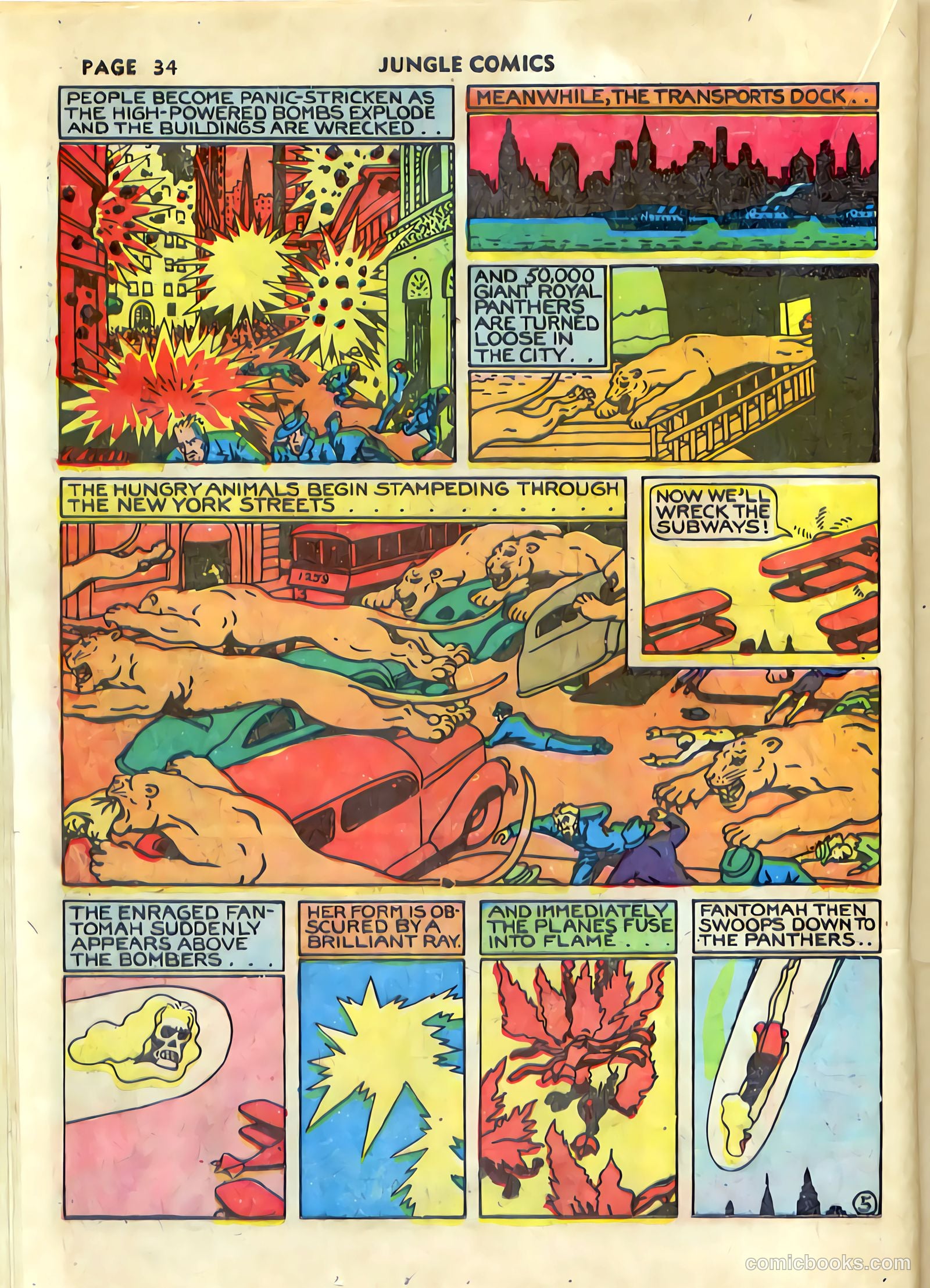 fletcher hanks fantomah part #1 — page 55 of 99