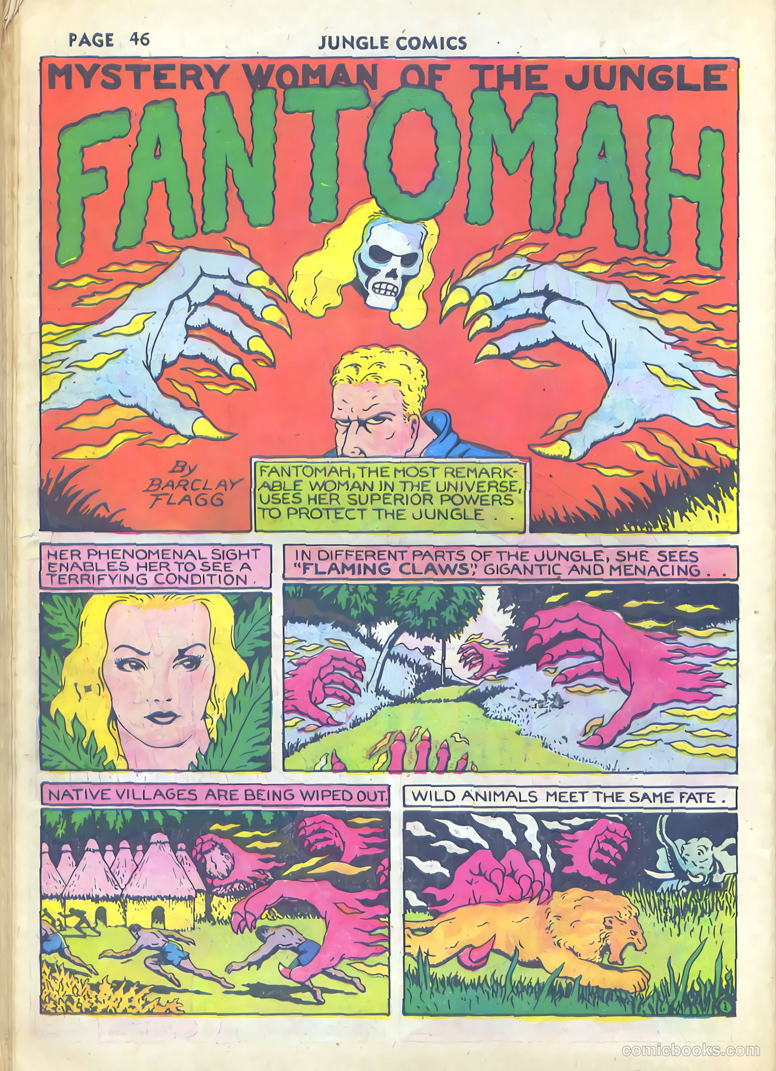 fletcher hanks fantomah part #1 — page 58 of 99