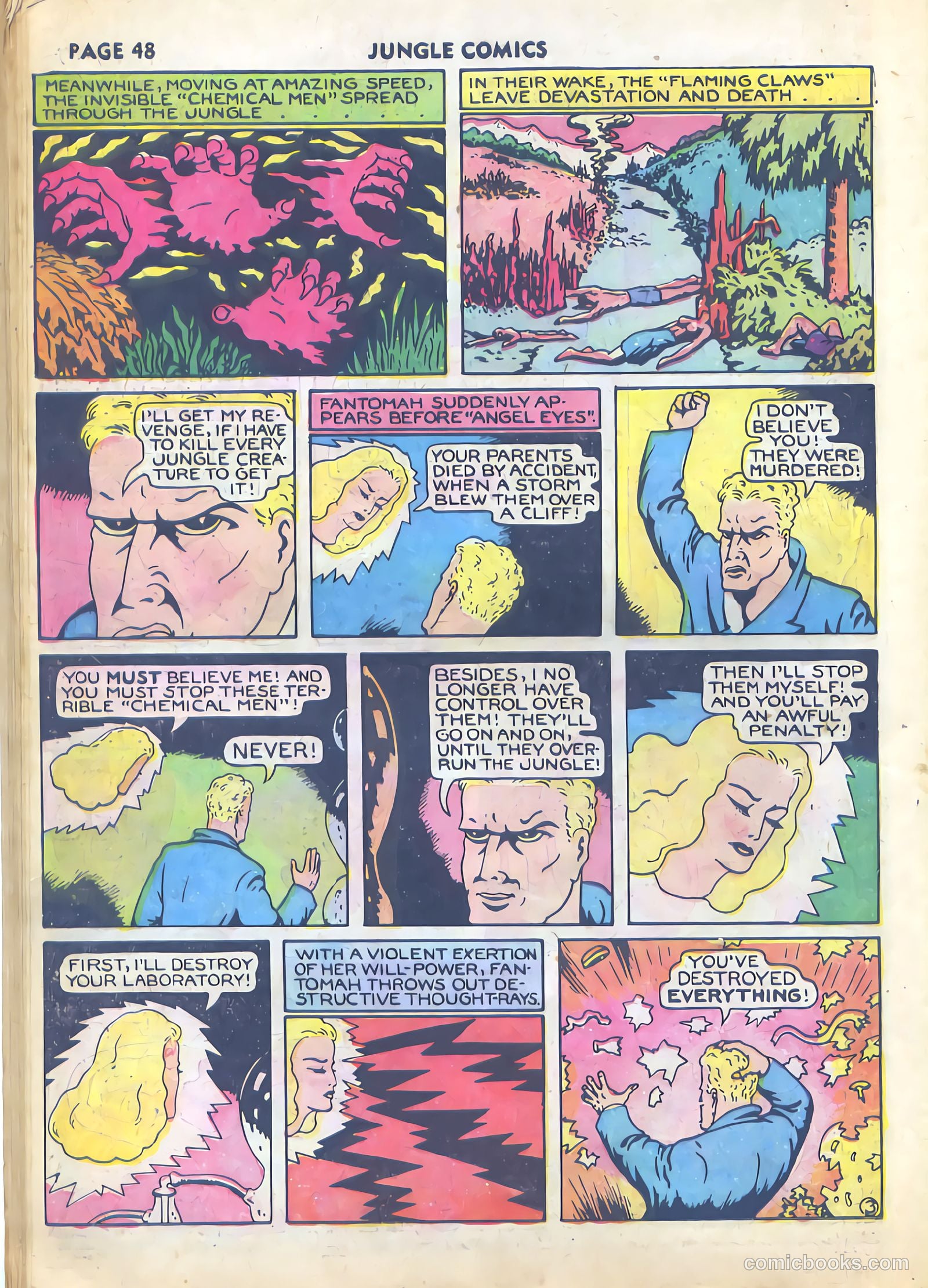 fletcher hanks fantomah part #1 — page 60 of 99