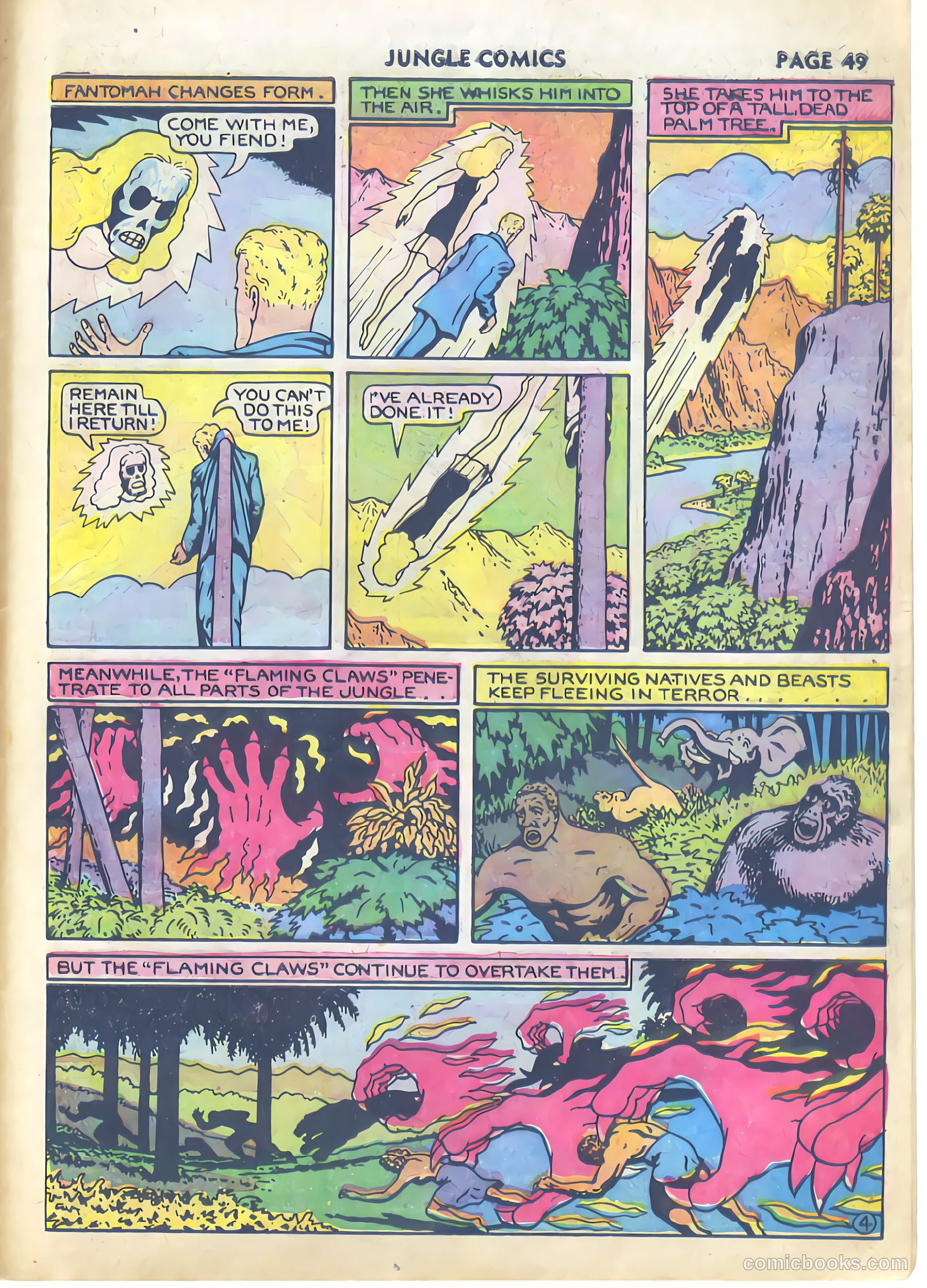 fletcher hanks fantomah part #1 — page 61 of 99