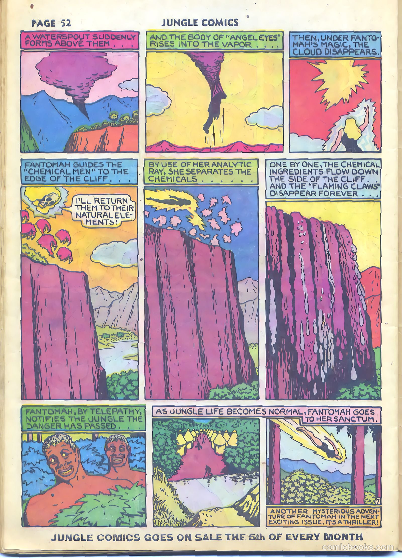 fletcher hanks fantomah part #1 — page 64 of 99