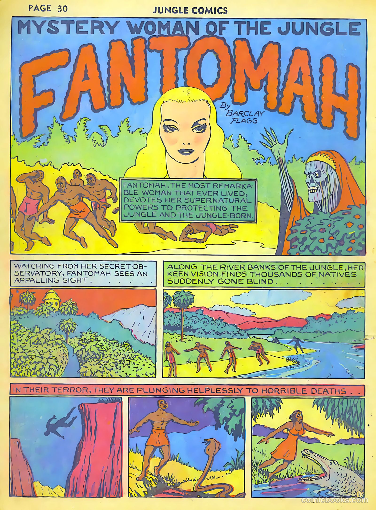 fletcher hanks fantomah part #1 — page 65 of 99