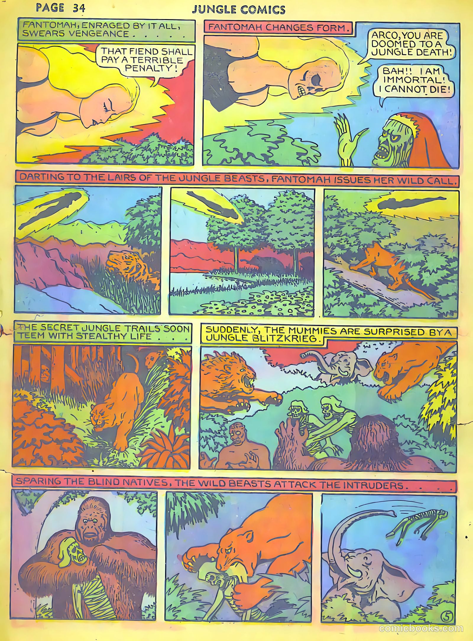 fletcher hanks fantomah part #1 — page 69 of 99