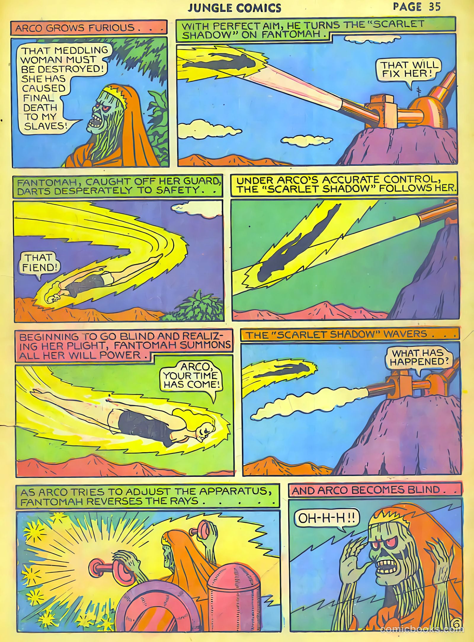 fletcher hanks fantomah part #1 — page 70 of 99