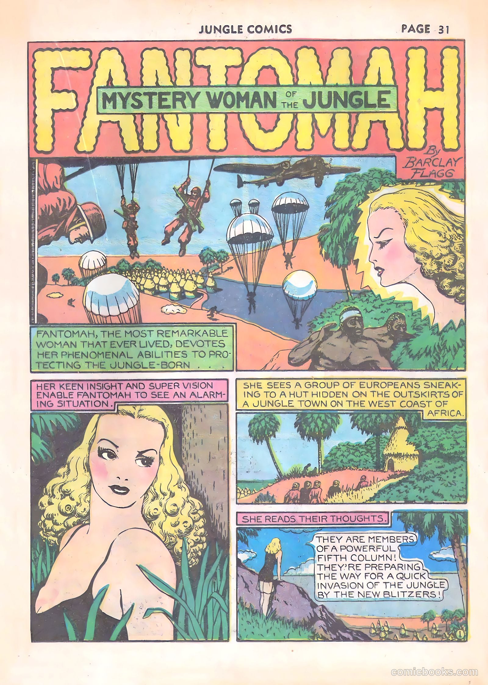 fletcher hanks fantomah part #1 — page 72 of 99