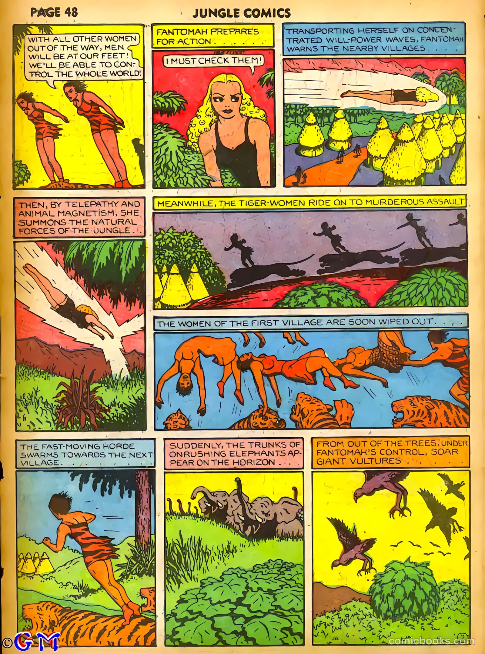 fletcher hanks fantomah part #1 — page 80 of 99
