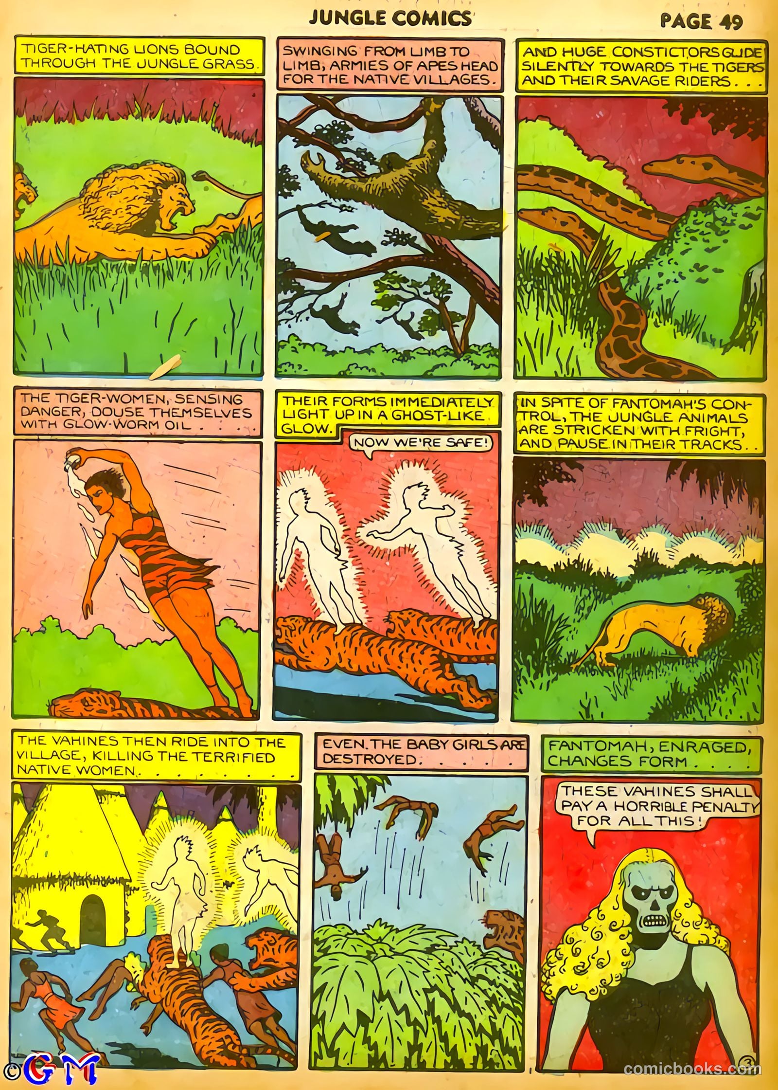 fletcher hanks fantomah part #1 — page 81 of 99