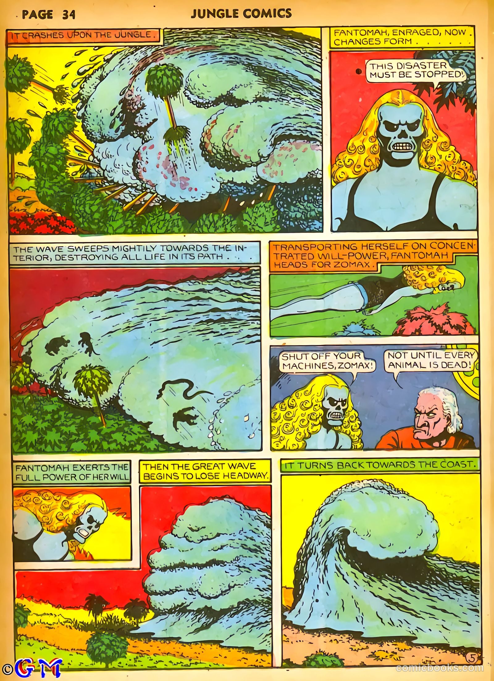 fletcher hanks fantomah part #1 — page 90 of 99