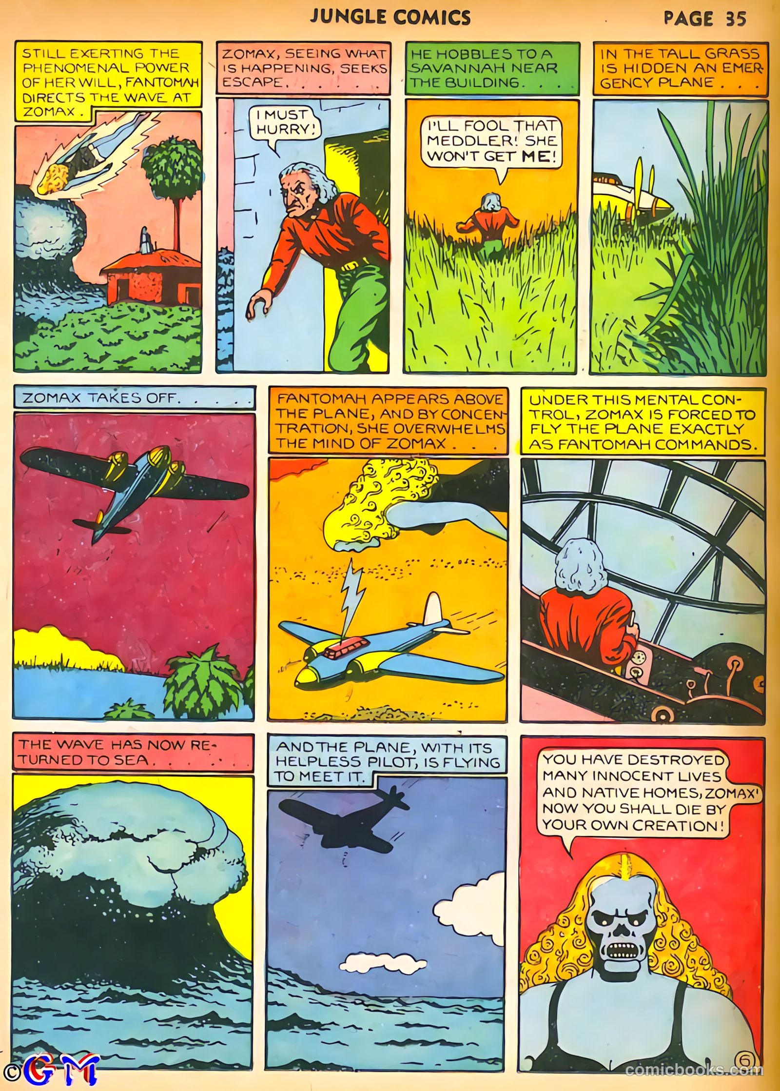 fletcher hanks fantomah part #1 — page 91 of 99