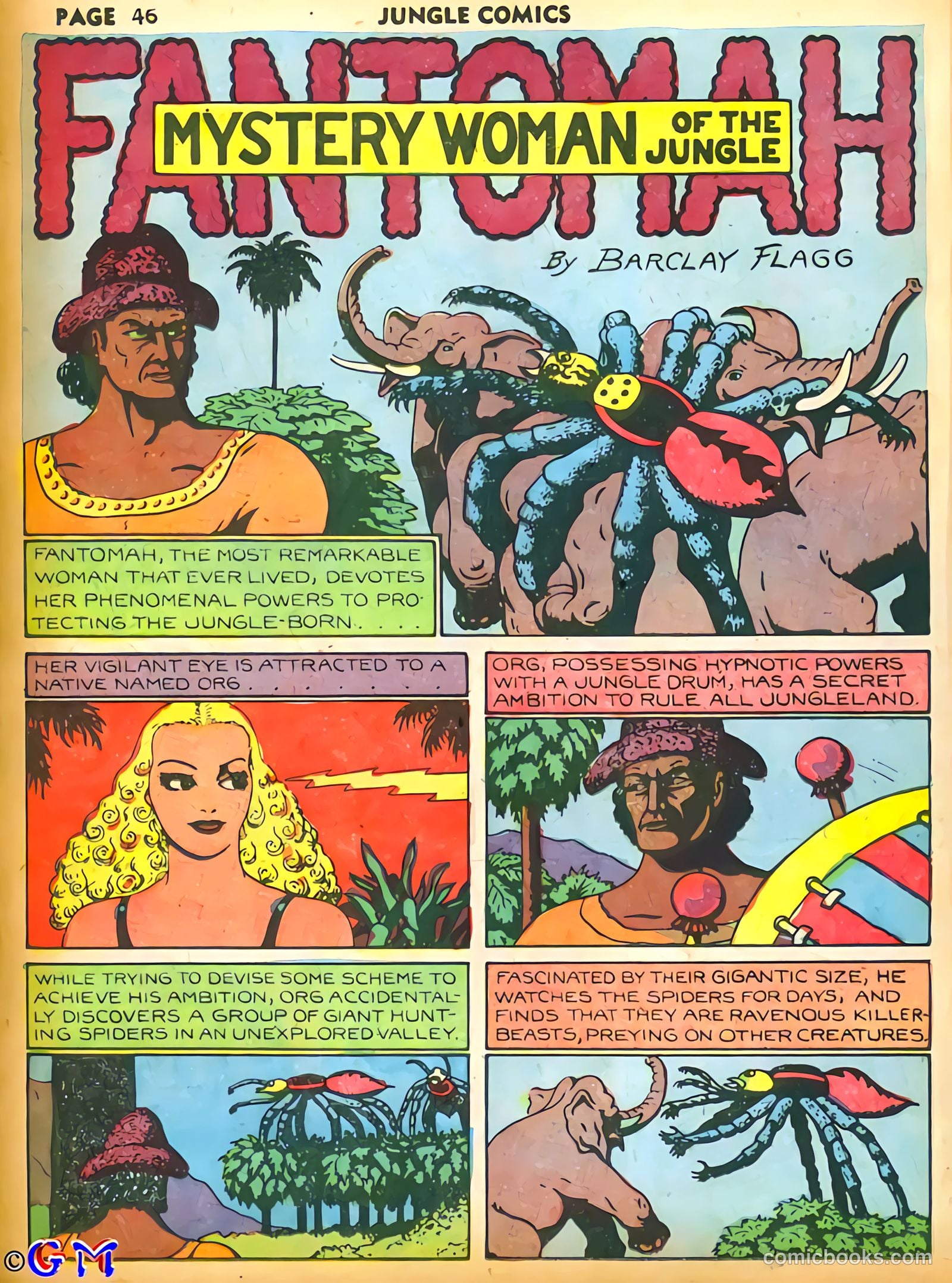 fletcher hanks fantomah part #1 — page 93 of 99