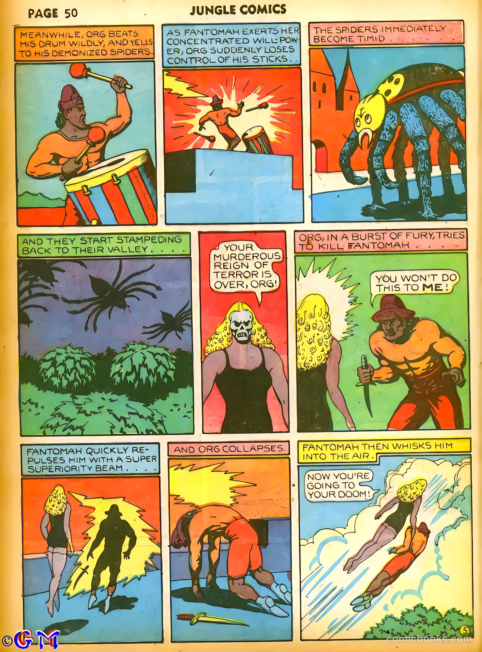 fletcher hanks fantomah part #1 — page 97 of 99