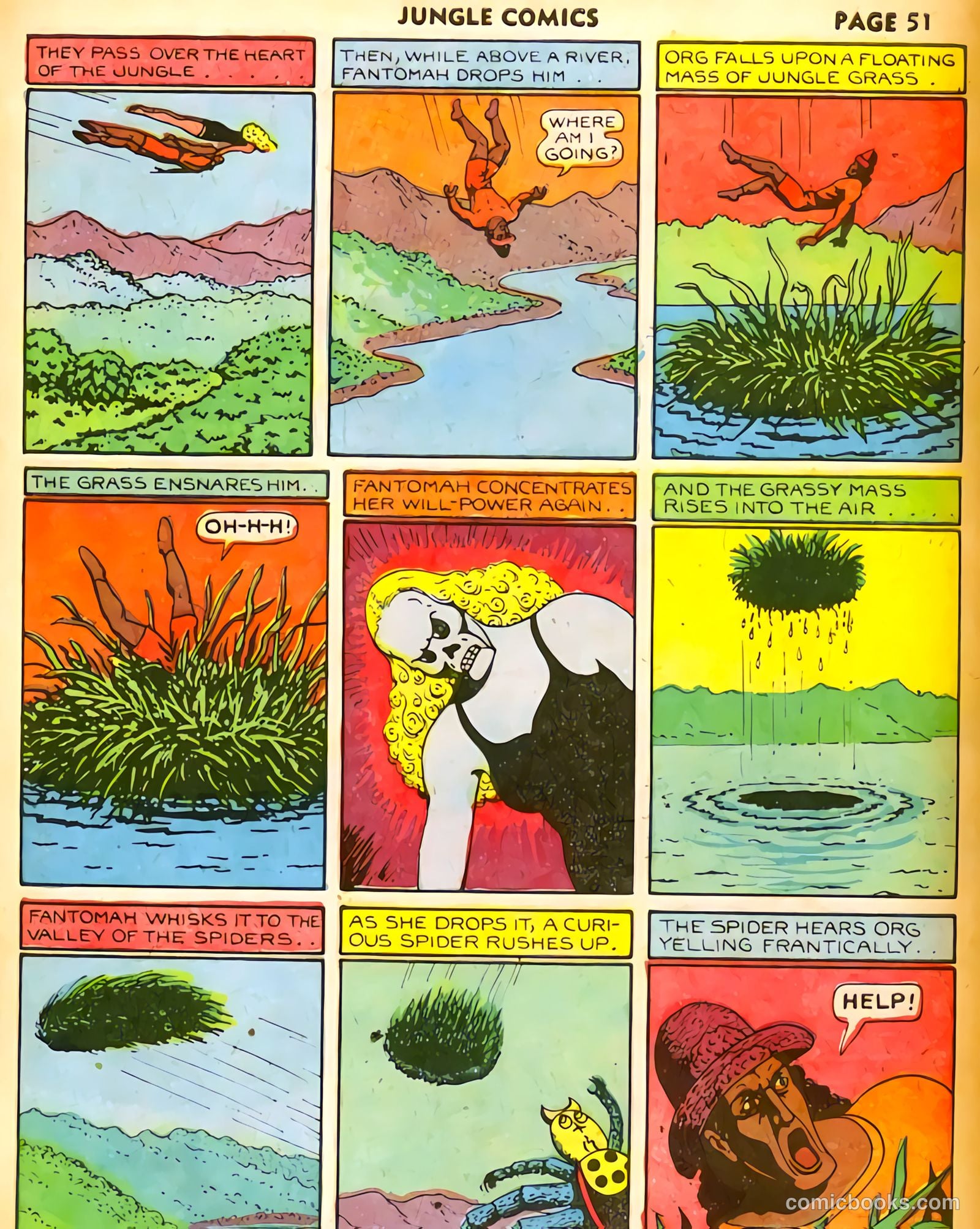 fletcher hanks fantomah part #1 — page 98 of 99