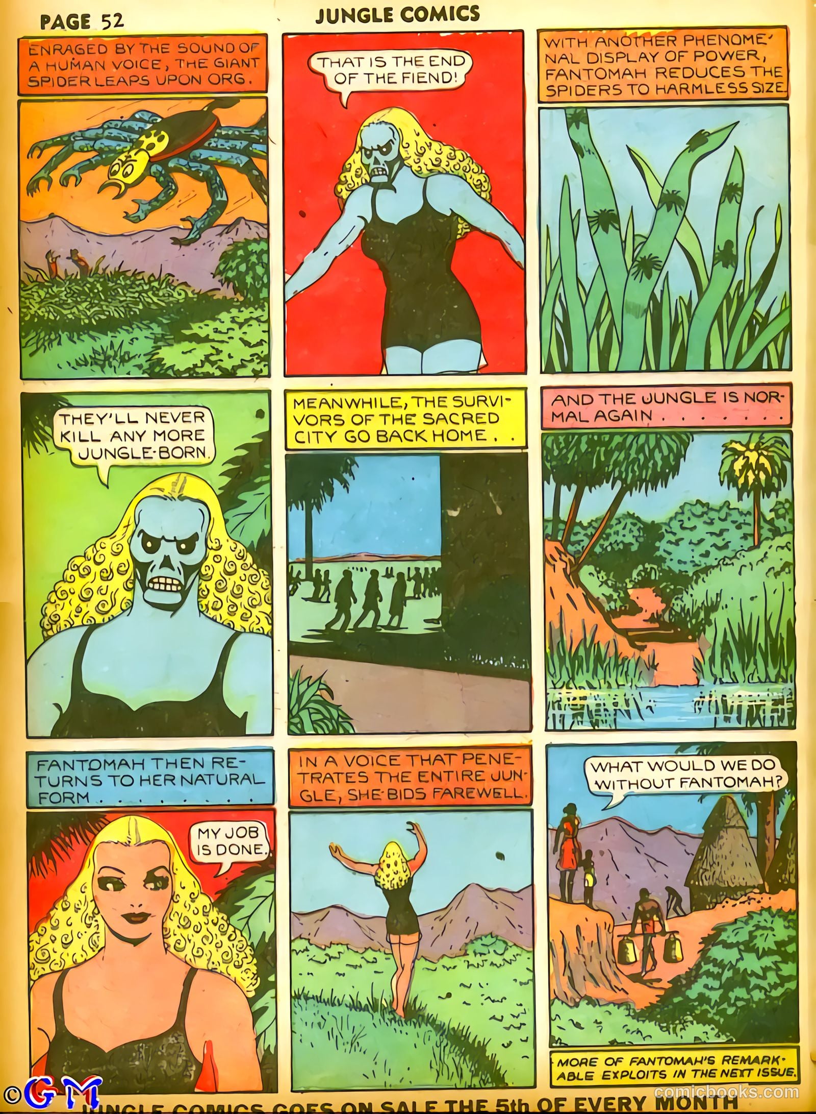 fletcher hanks fantomah part #1 — page 99 of 99