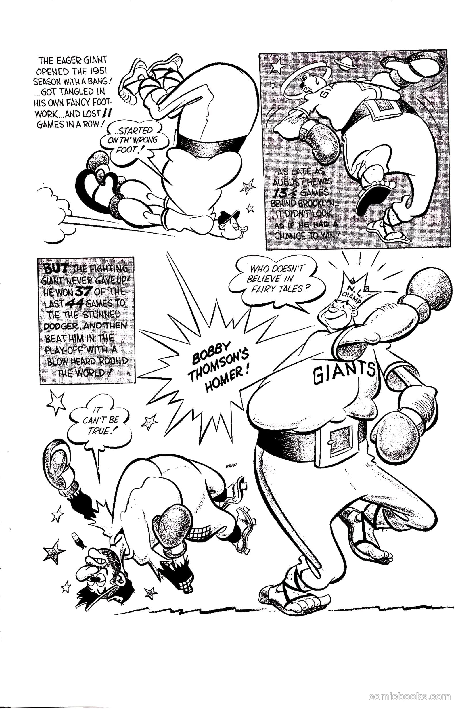 thrilling true story of the baseball giants #nn — page 2 of 36