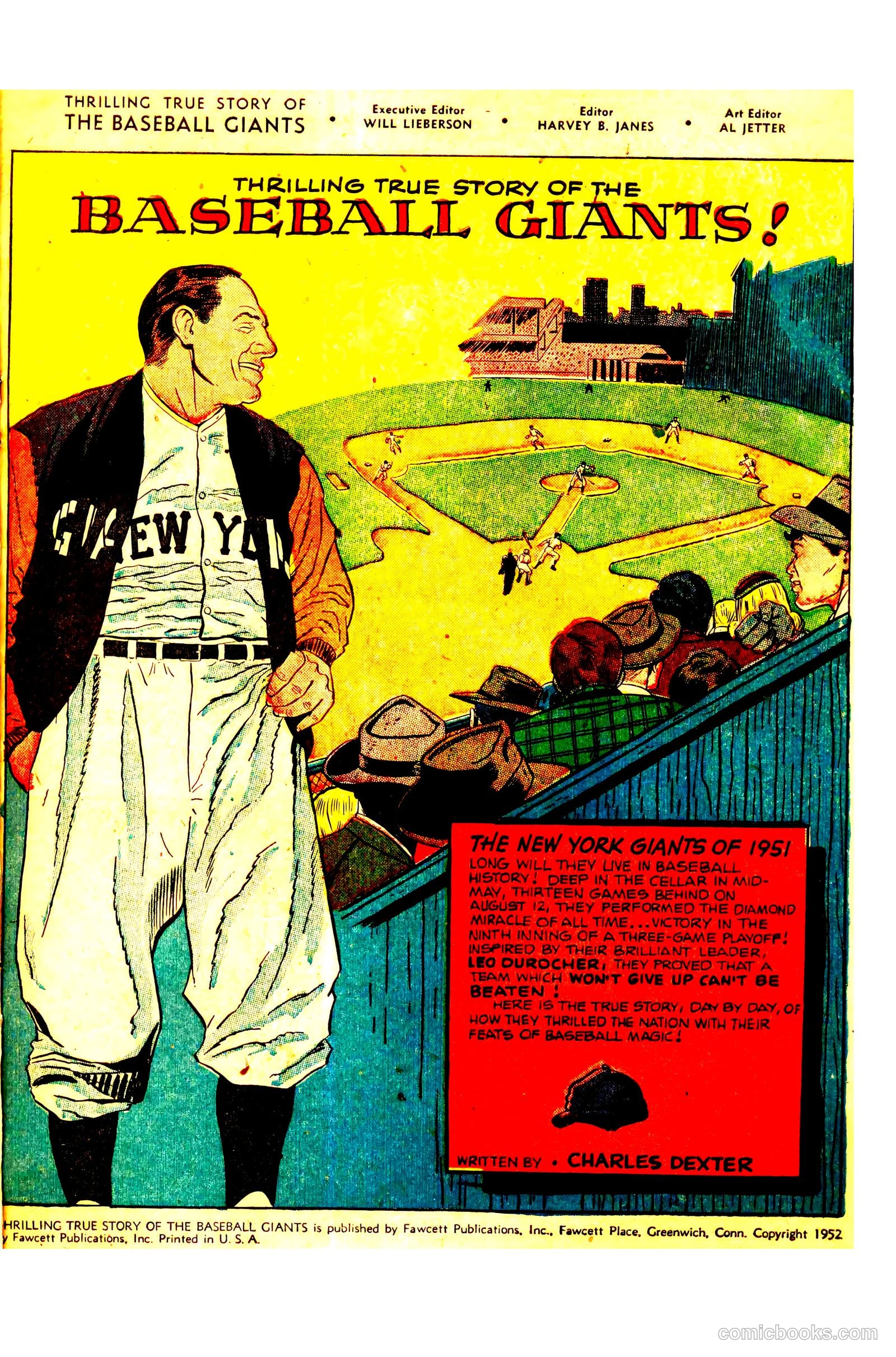 thrilling true story of the baseball giants #nn — page 3 of 36