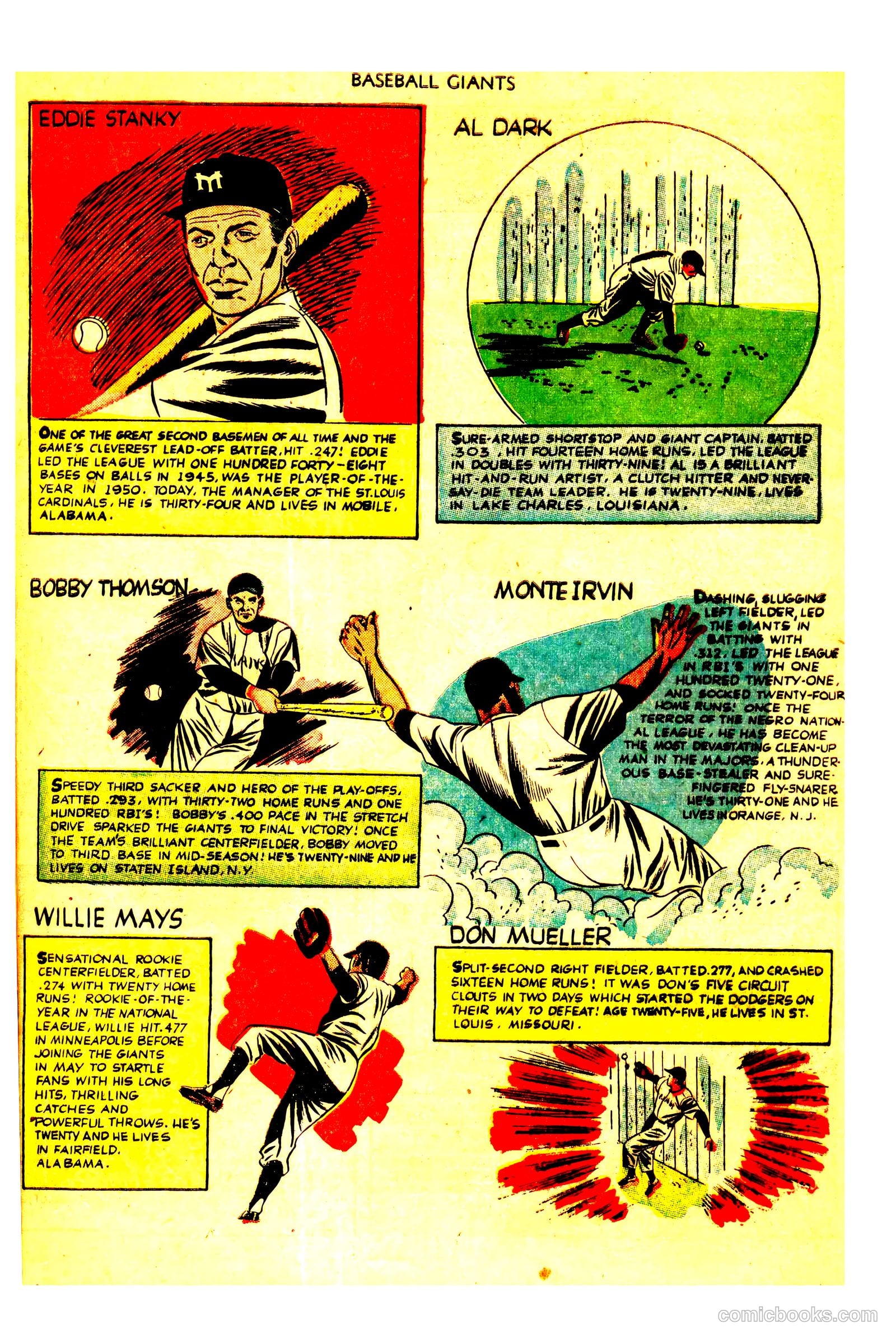 thrilling true story of the baseball giants #nn — page 5 of 36