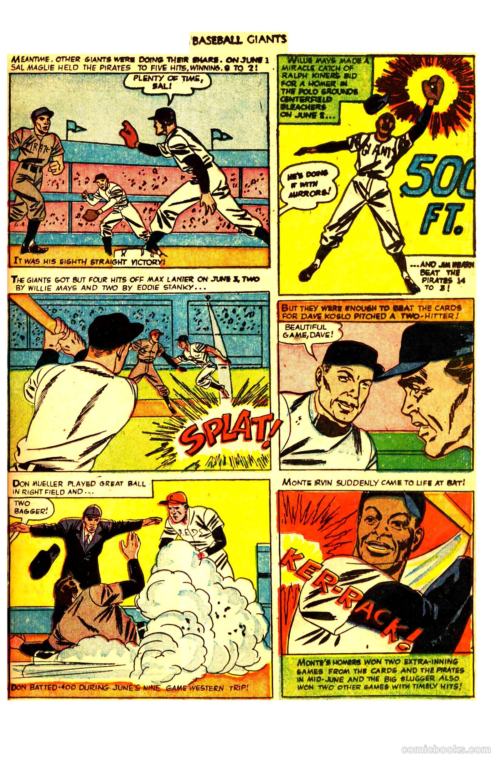 thrilling true story of the baseball giants #nn — page 15 of 36