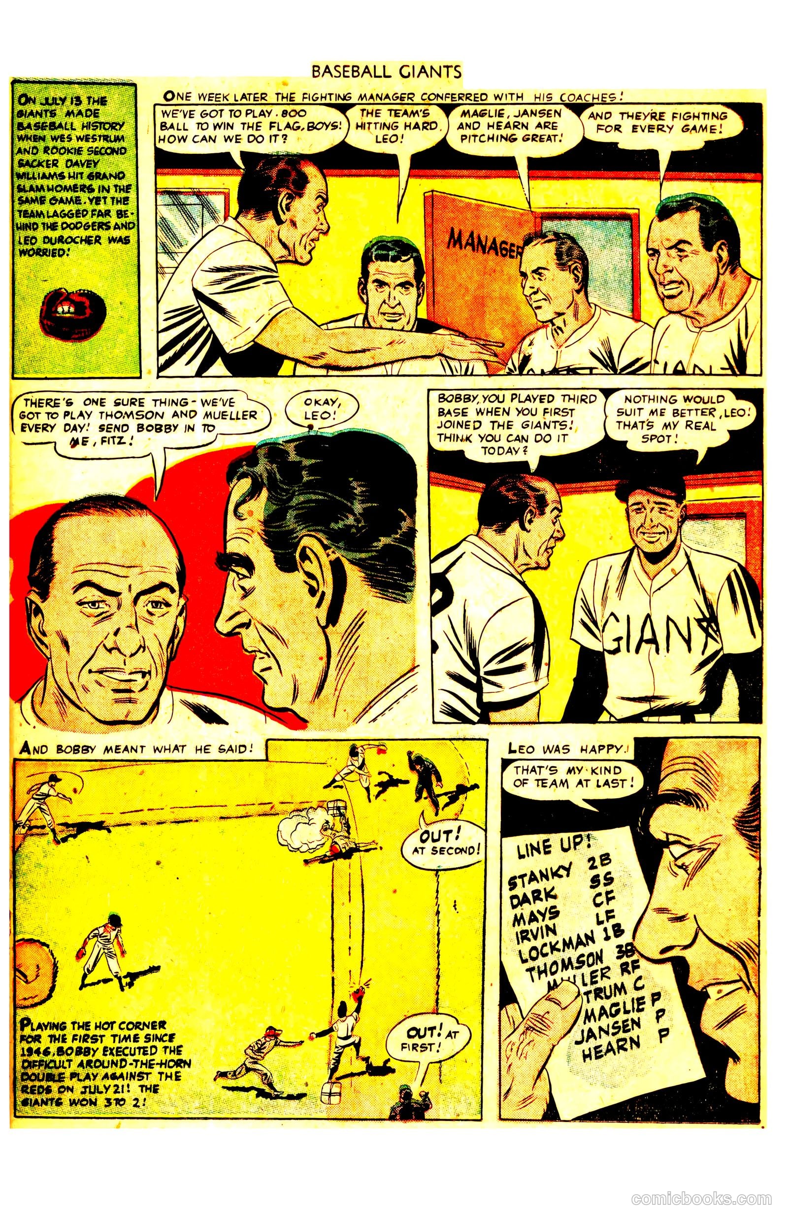 thrilling true story of the baseball giants #nn — page 17 of 36