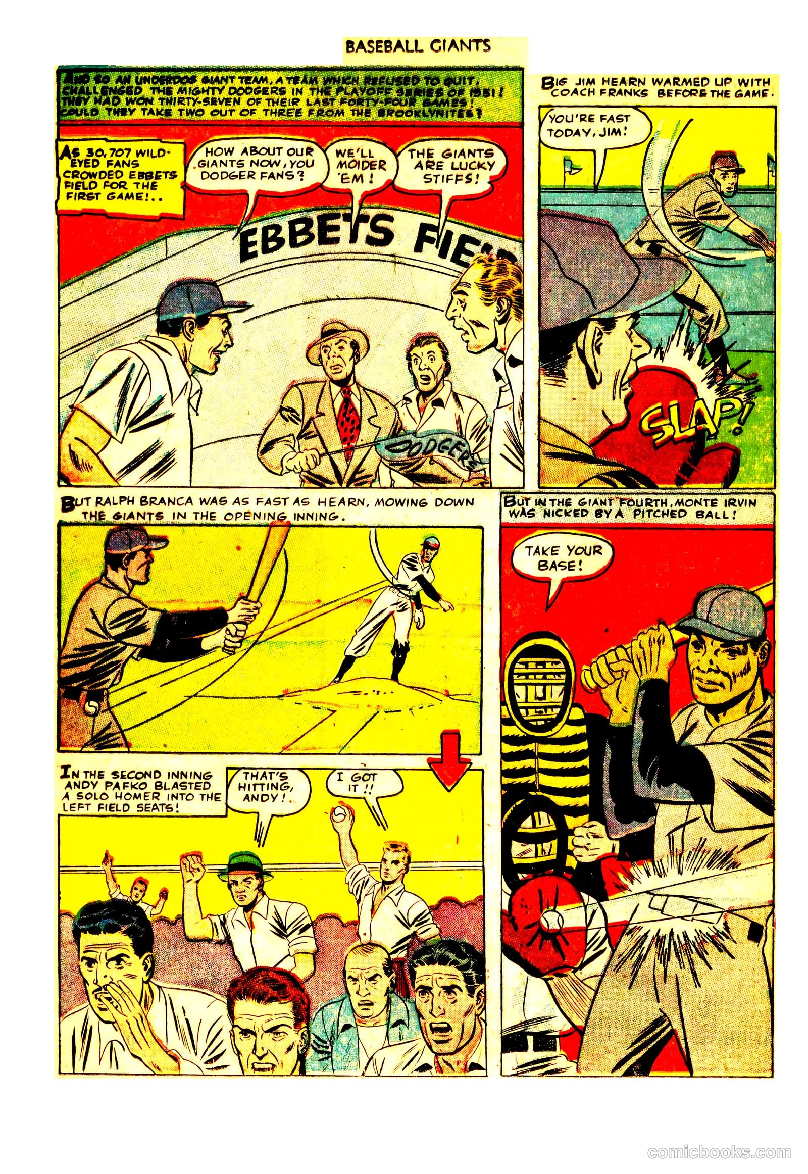 thrilling true story of the baseball giants #nn — page 24 of 36