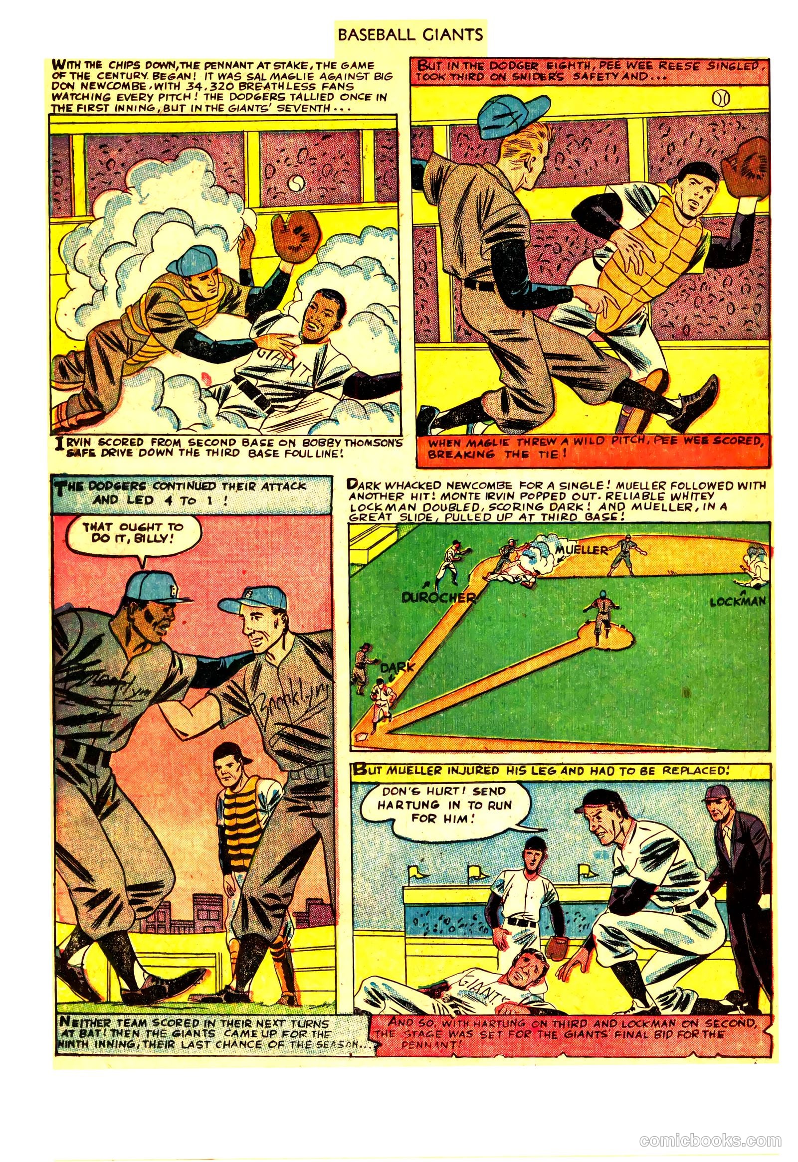 thrilling true story of the baseball giants #nn — page 26 of 36