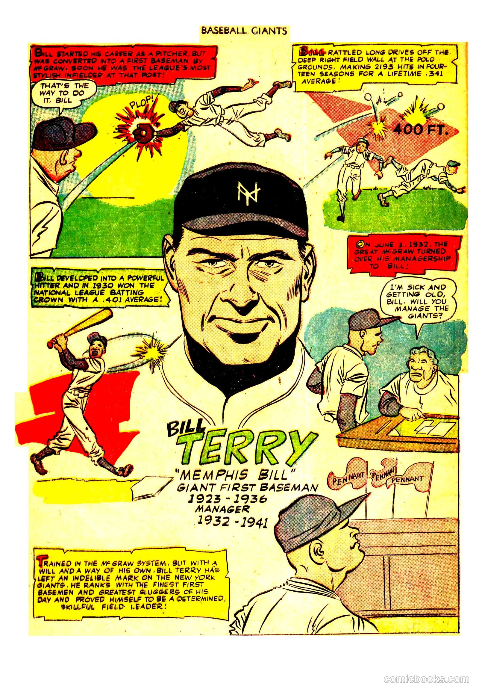 thrilling true story of the baseball giants #nn — page 32 of 36