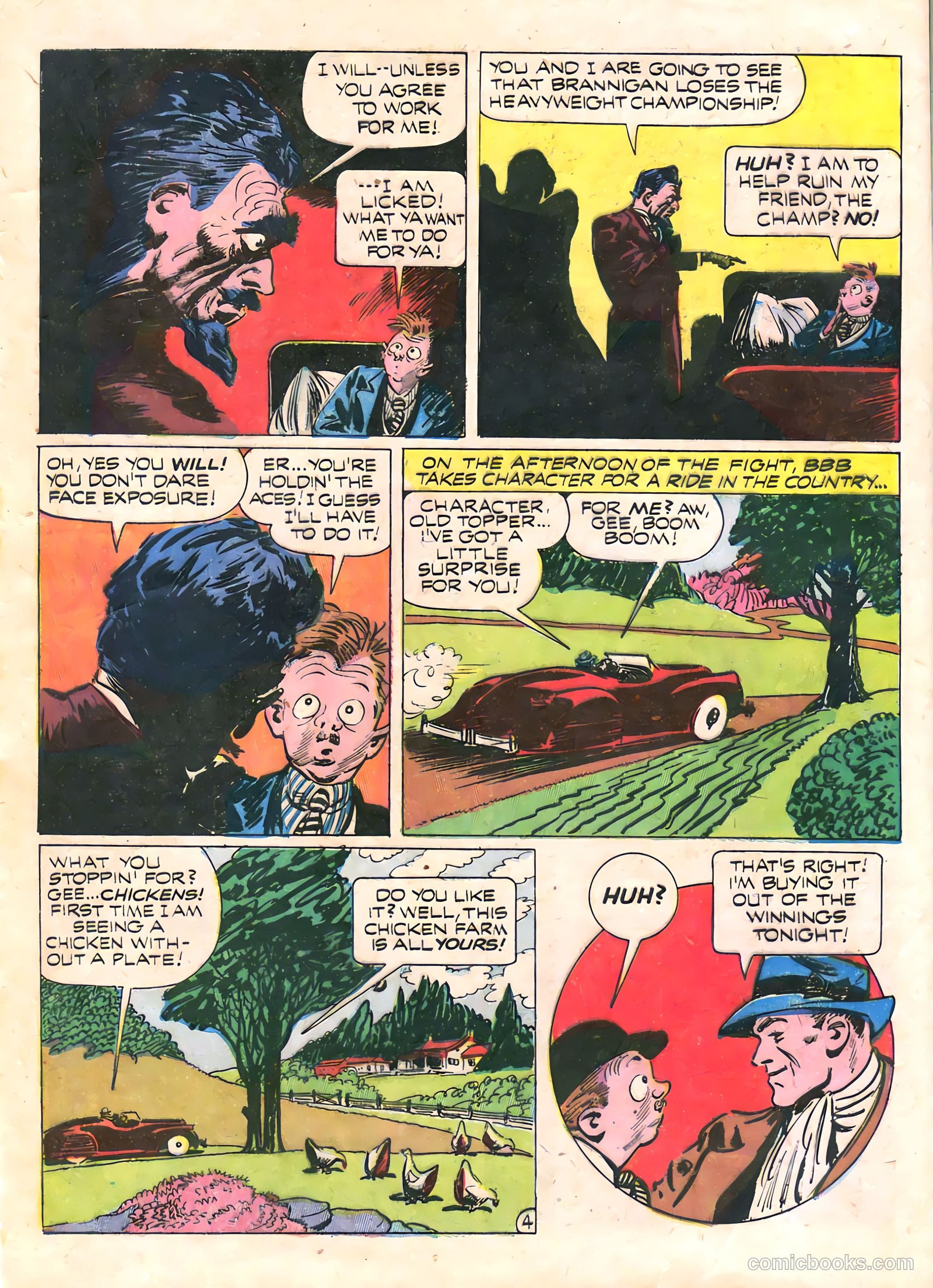 Prize Comics #53 (1940) — page 6 of 52