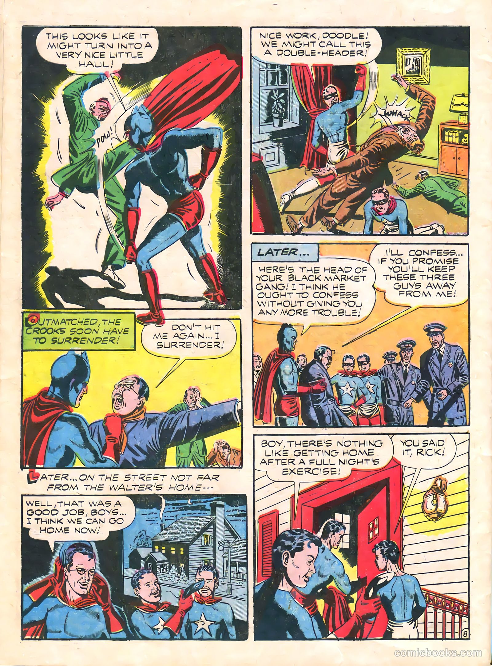 Prize Comics #53 (1940) — page 48 of 52