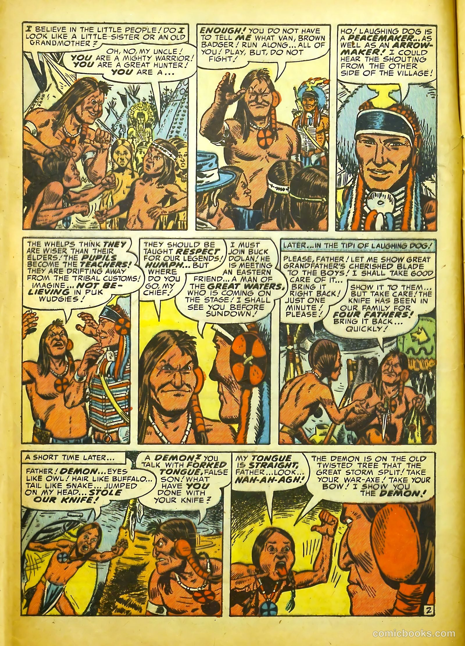 Prize Comics Western #101 (1950) — page 4 of 36