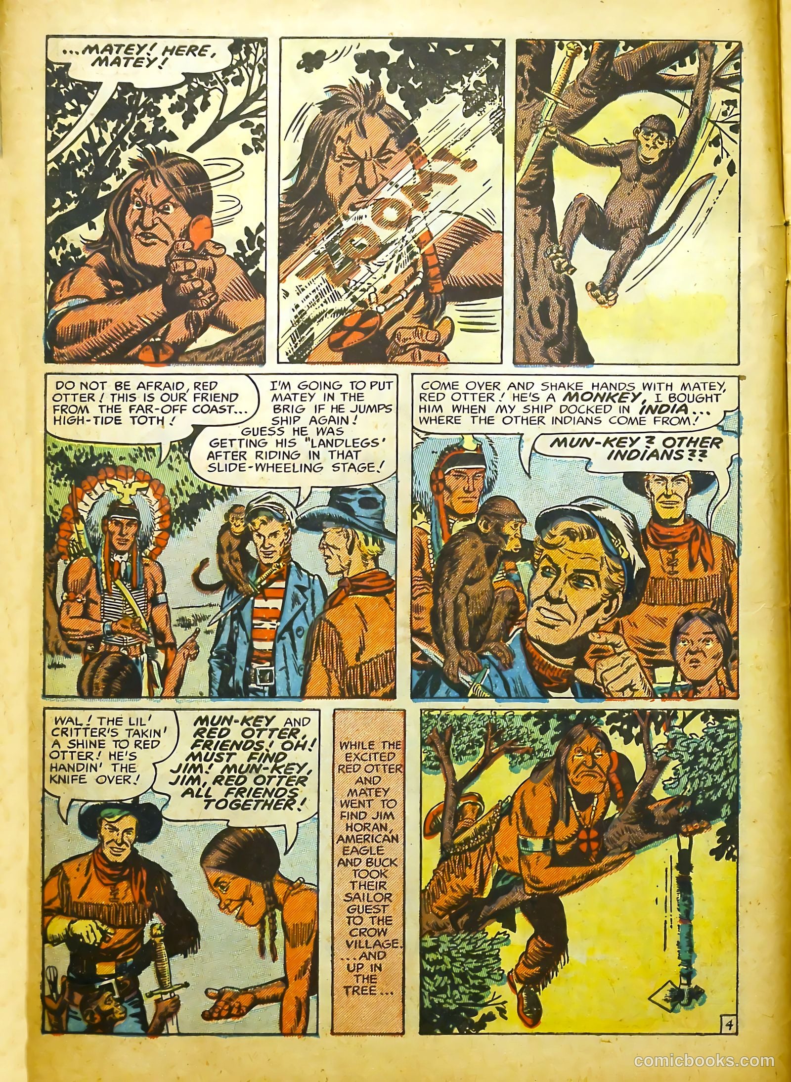 Prize Comics Western #101 (1950) — page 6 of 36