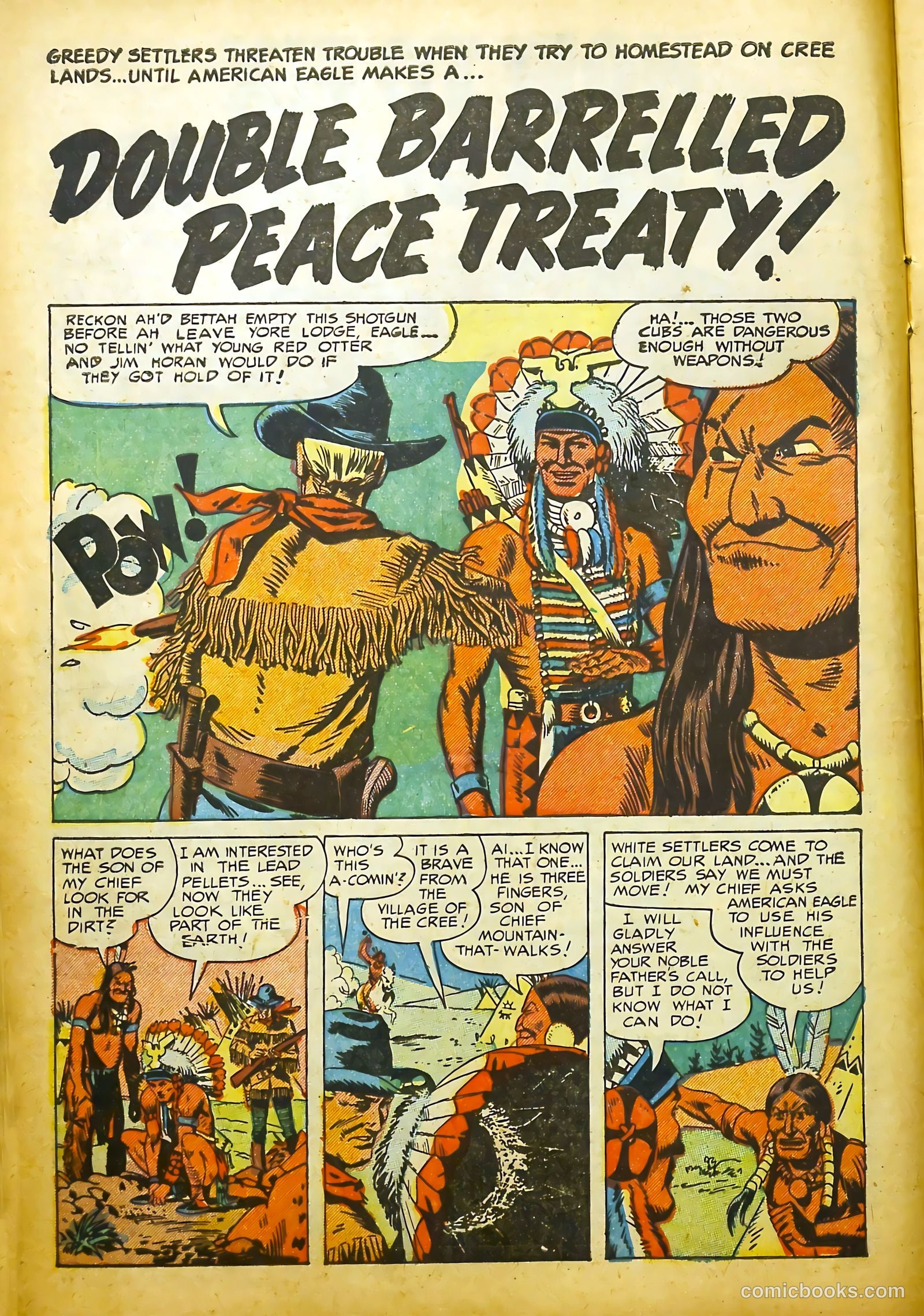 Prize Comics Western #101 (1950) — page 10 of 36