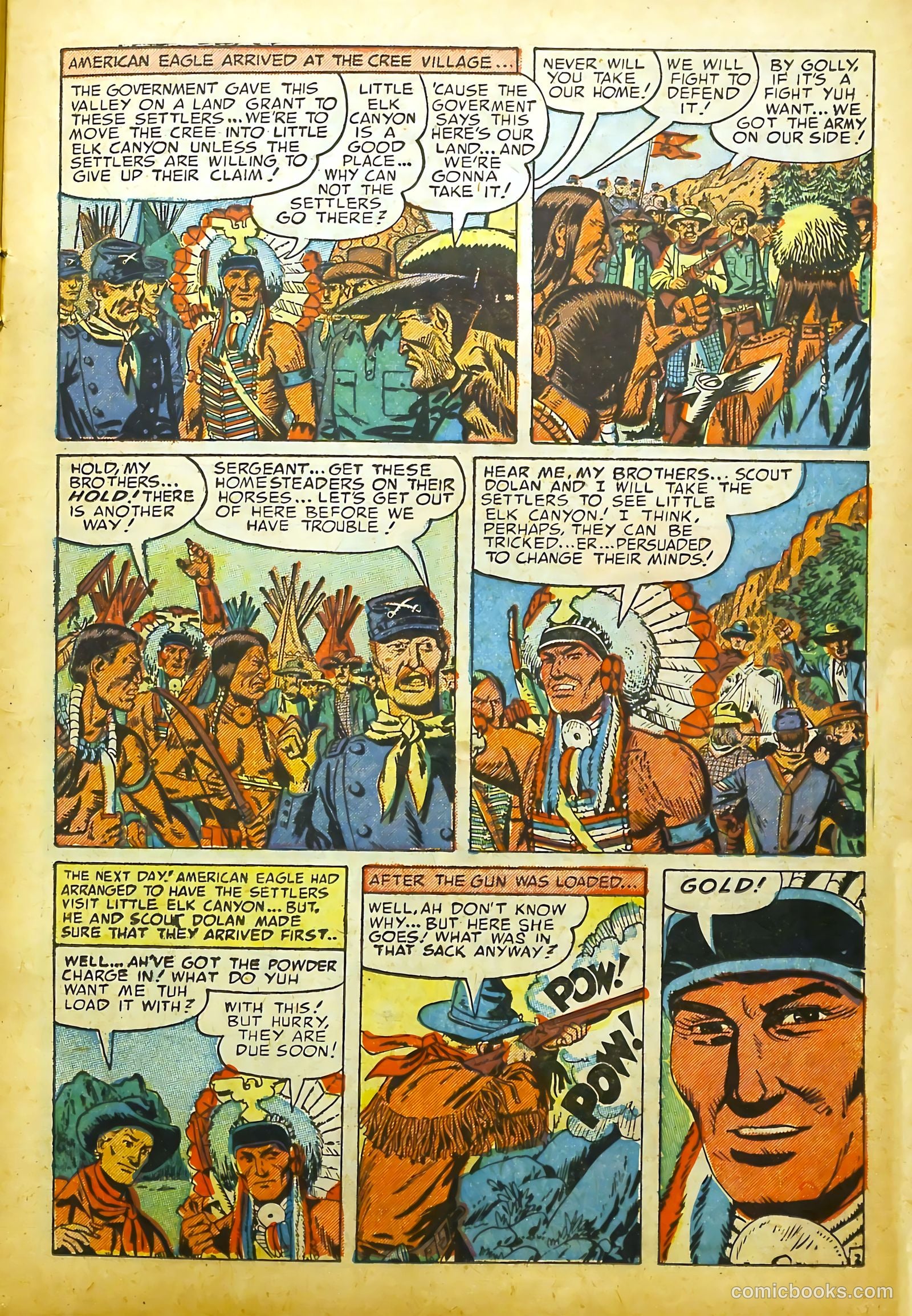 Prize Comics Western #101 (1950) — page 11 of 36