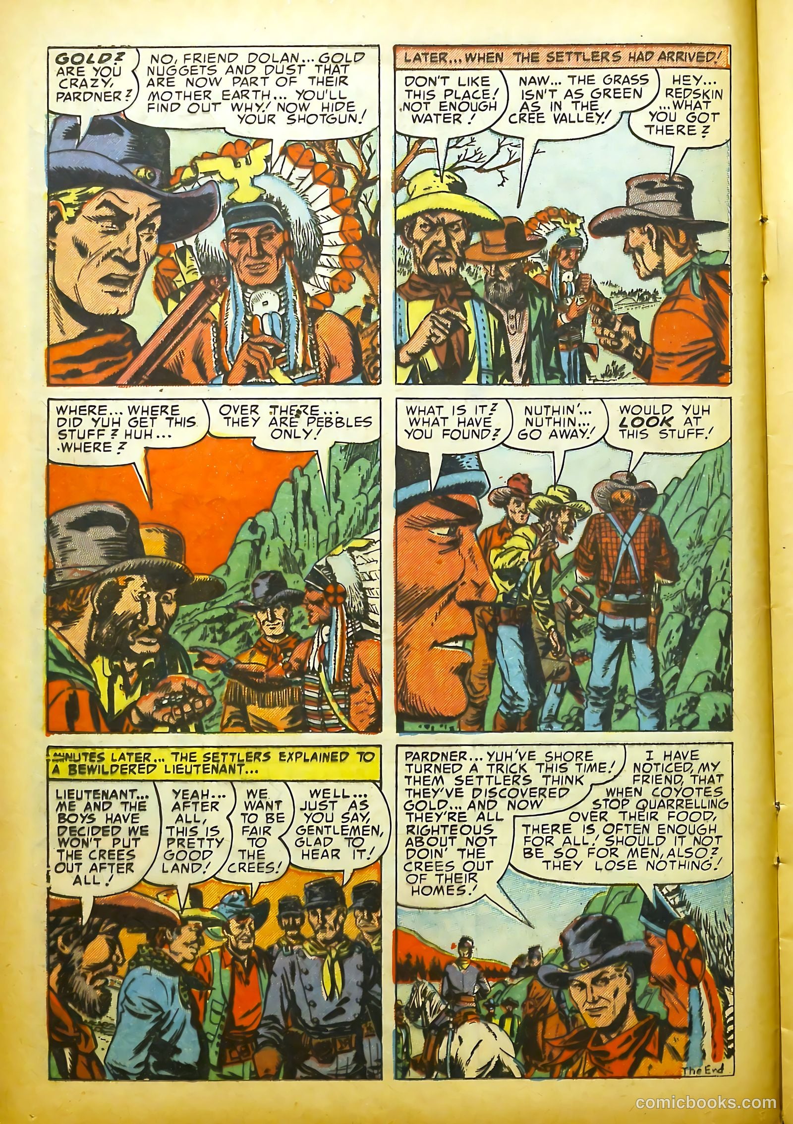 Prize Comics Western #101 (1950) — page 12 of 36