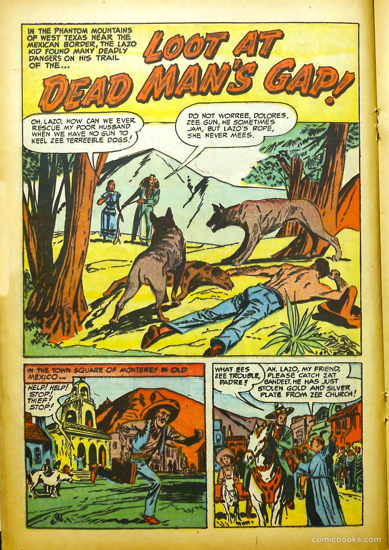 Prize Comics Western #101 (1950) — page 16 of 36