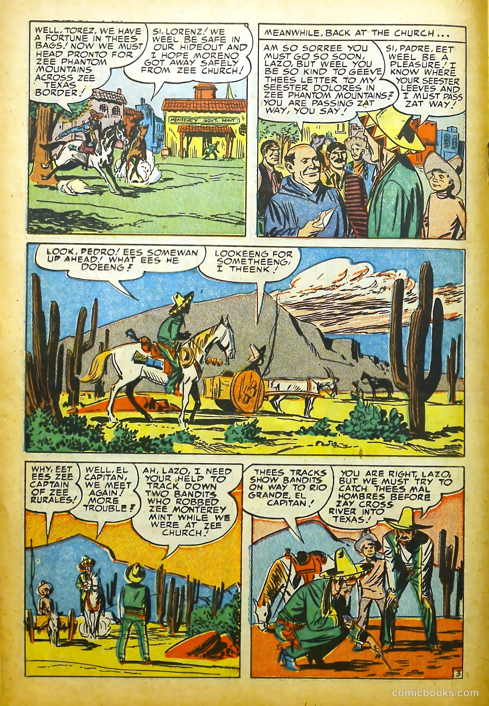 Prize Comics Western #101 (1950) — page 18 of 36