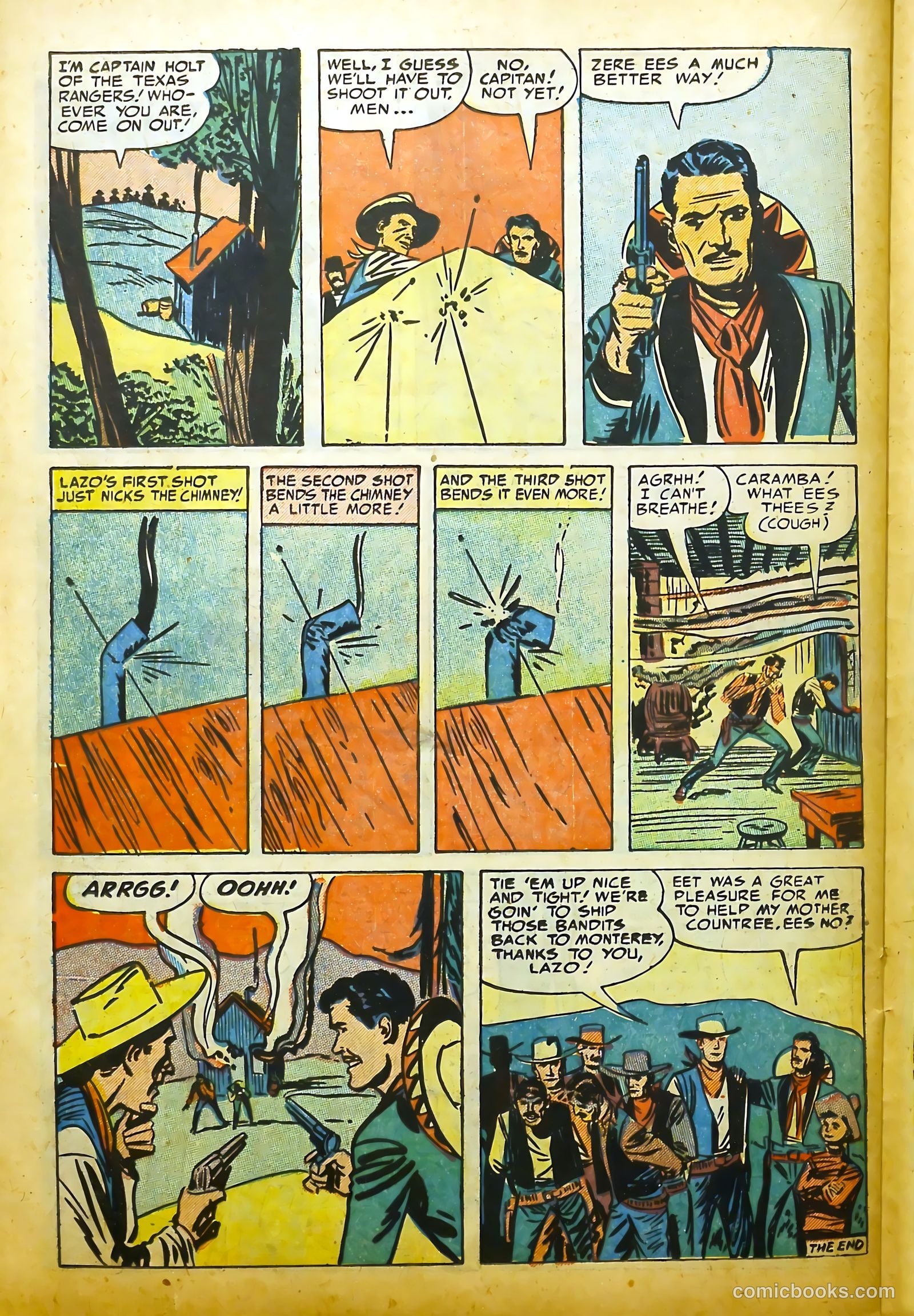 Prize Comics Western #101 (1950) — page 22 of 36