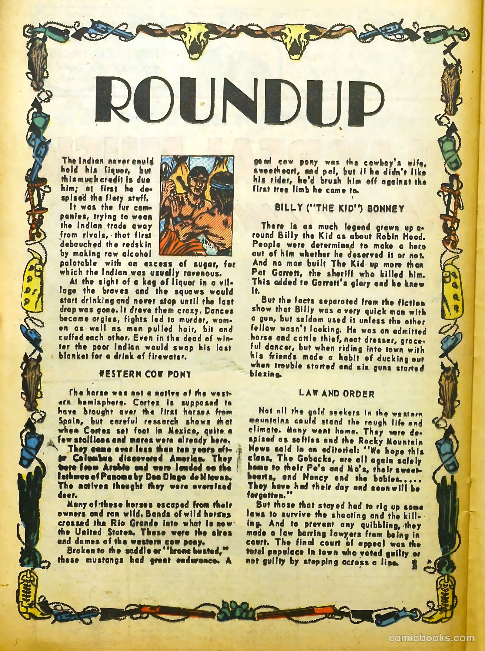 Prize Comics Western #101 (1950) — page 24 of 36