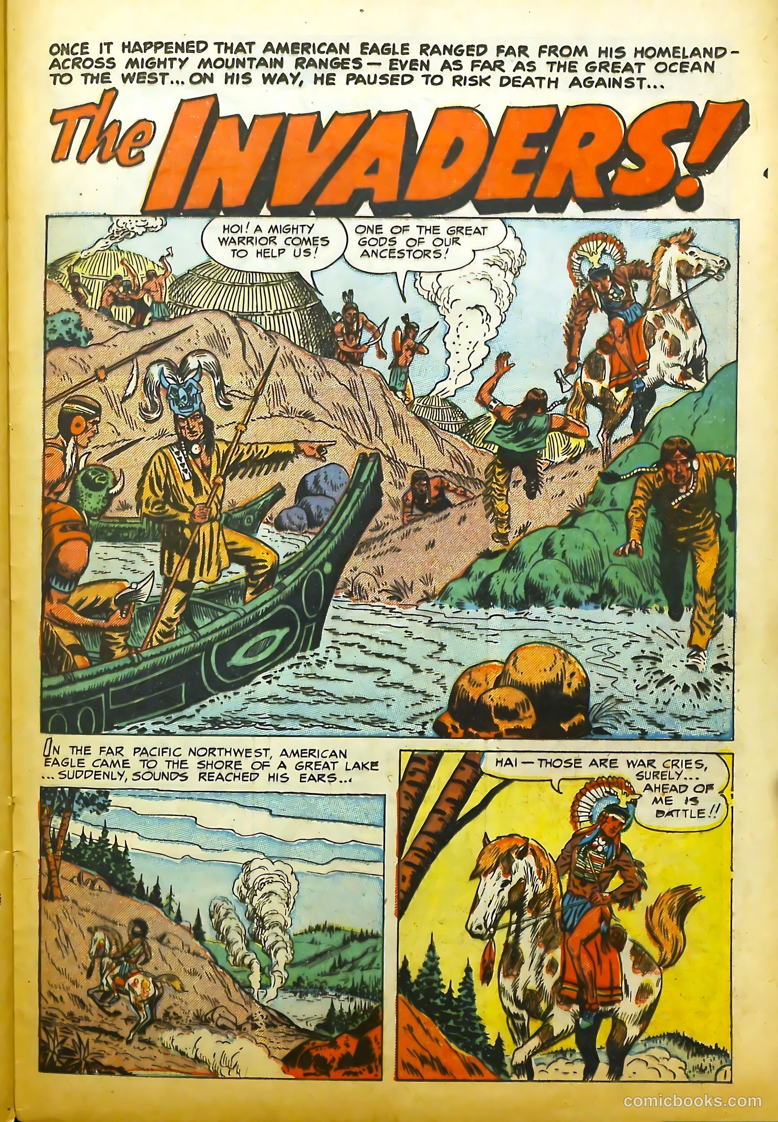 Prize Comics Western #101 (1950) — page 25 of 36