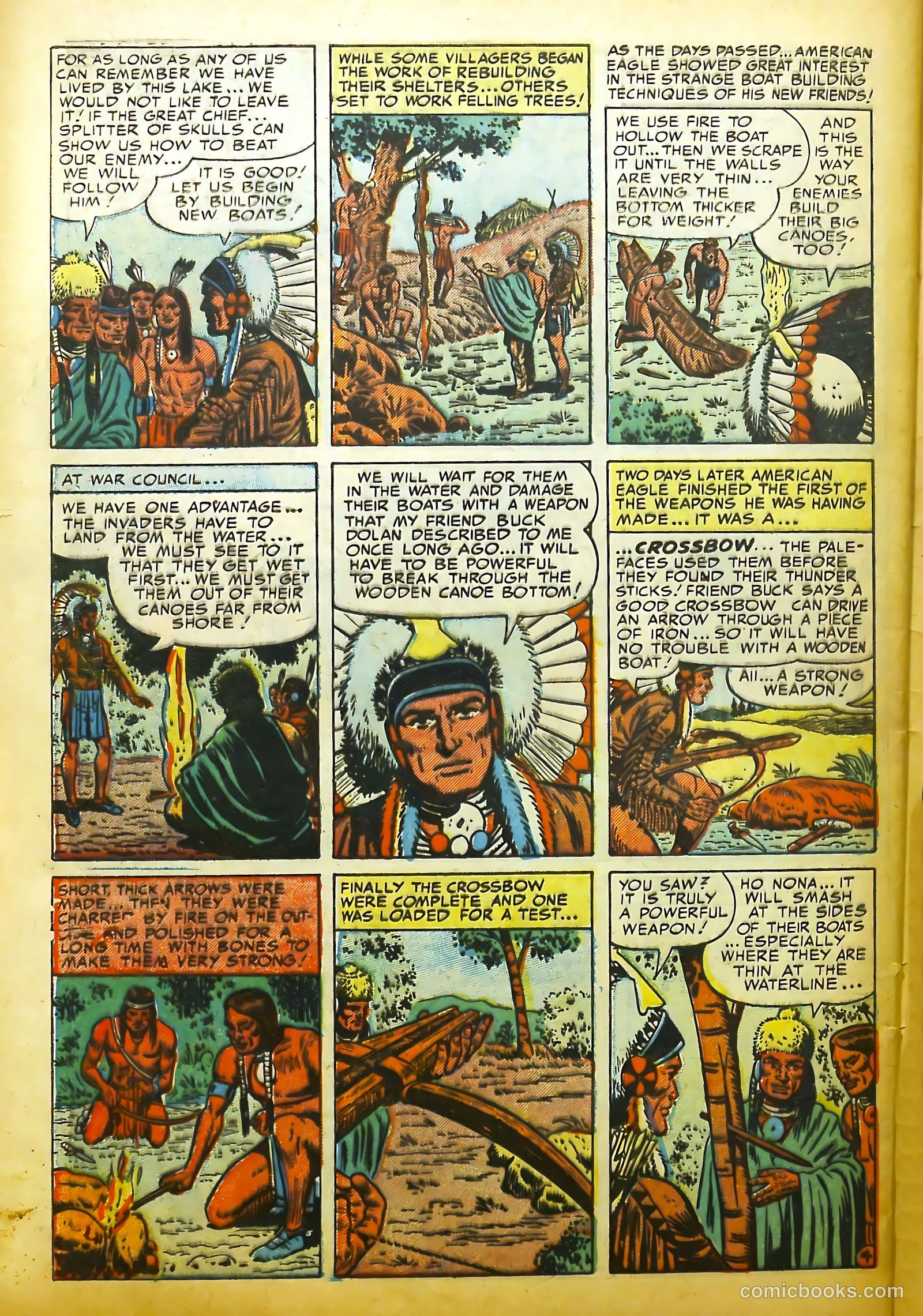 Prize Comics Western #101 (1950) — page 28 of 36