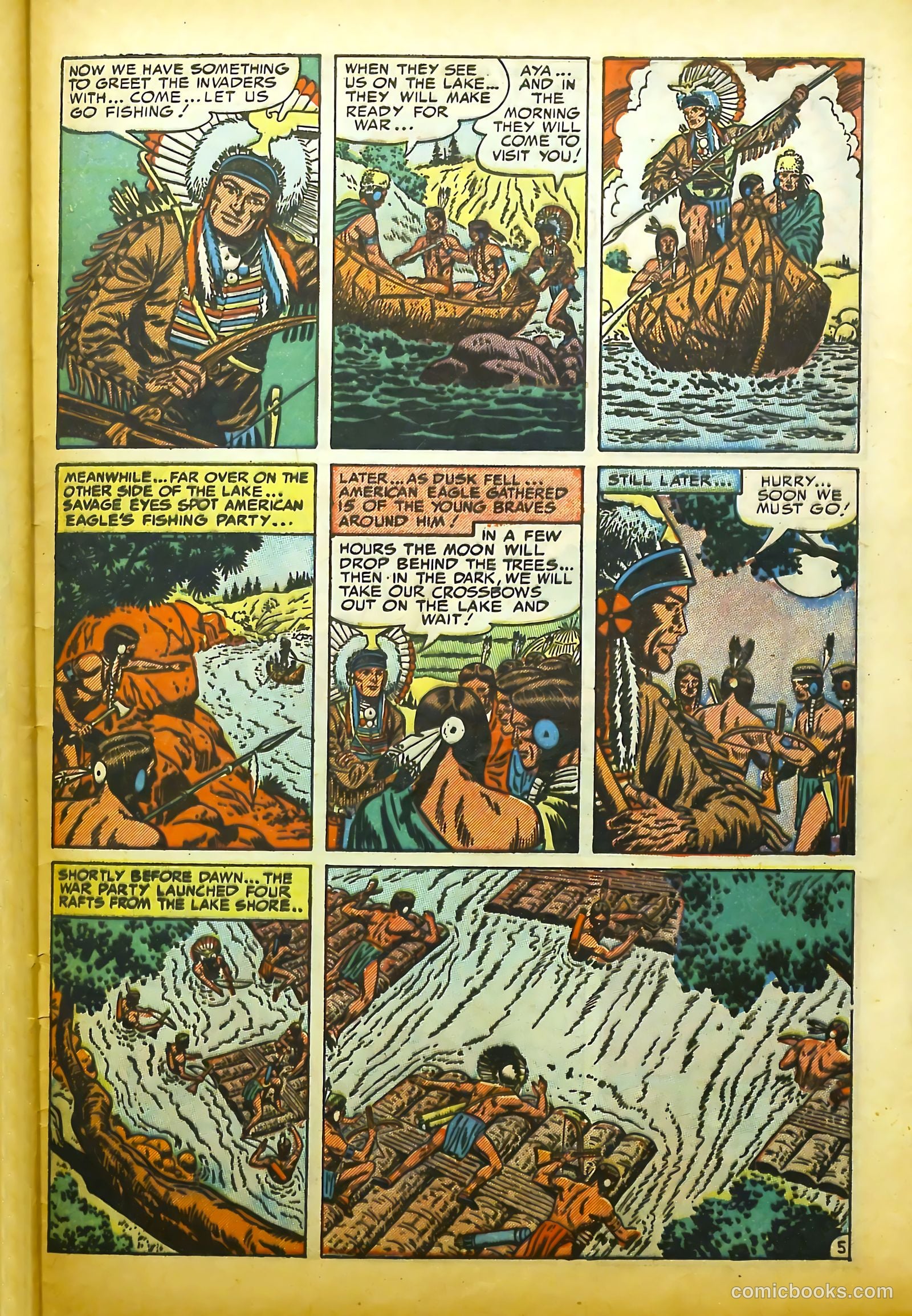 Prize Comics Western #101 (1950) — page 29 of 36