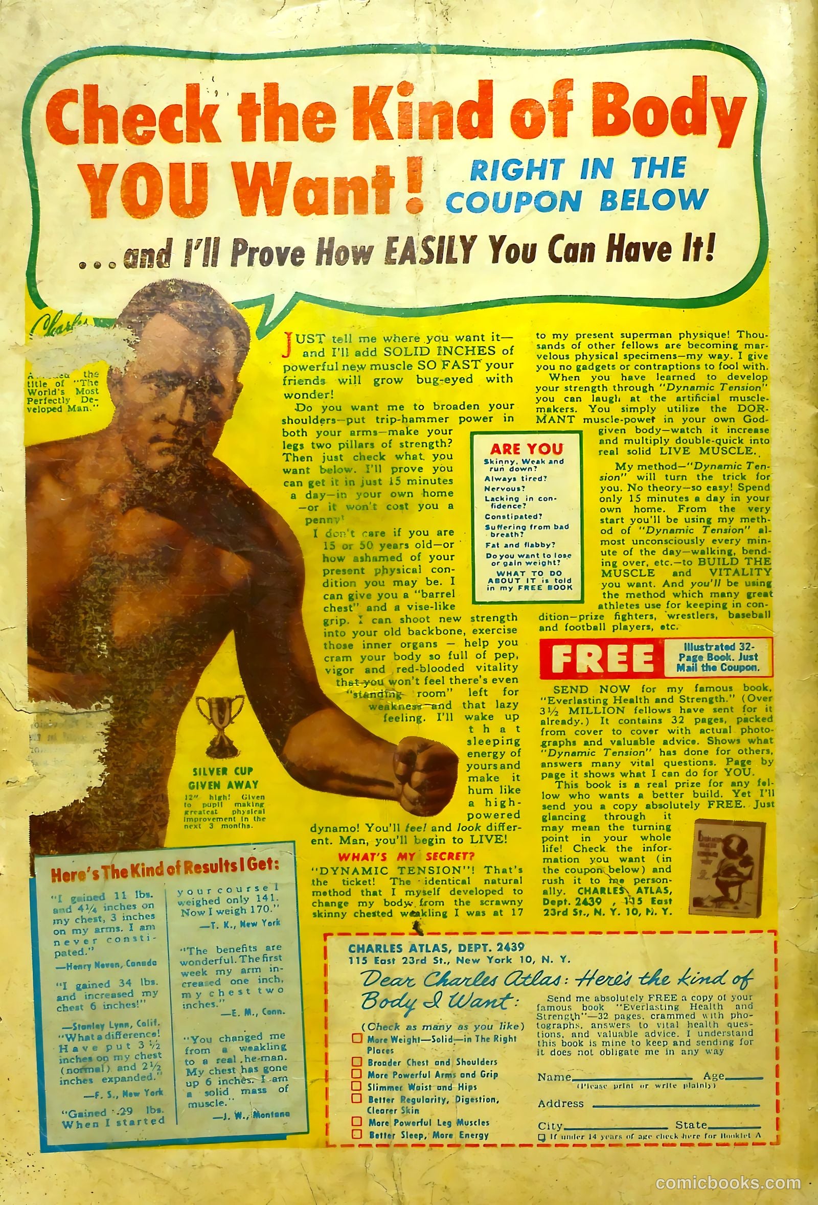 Prize Comics Western #101 (1950) — page 36 of 36
