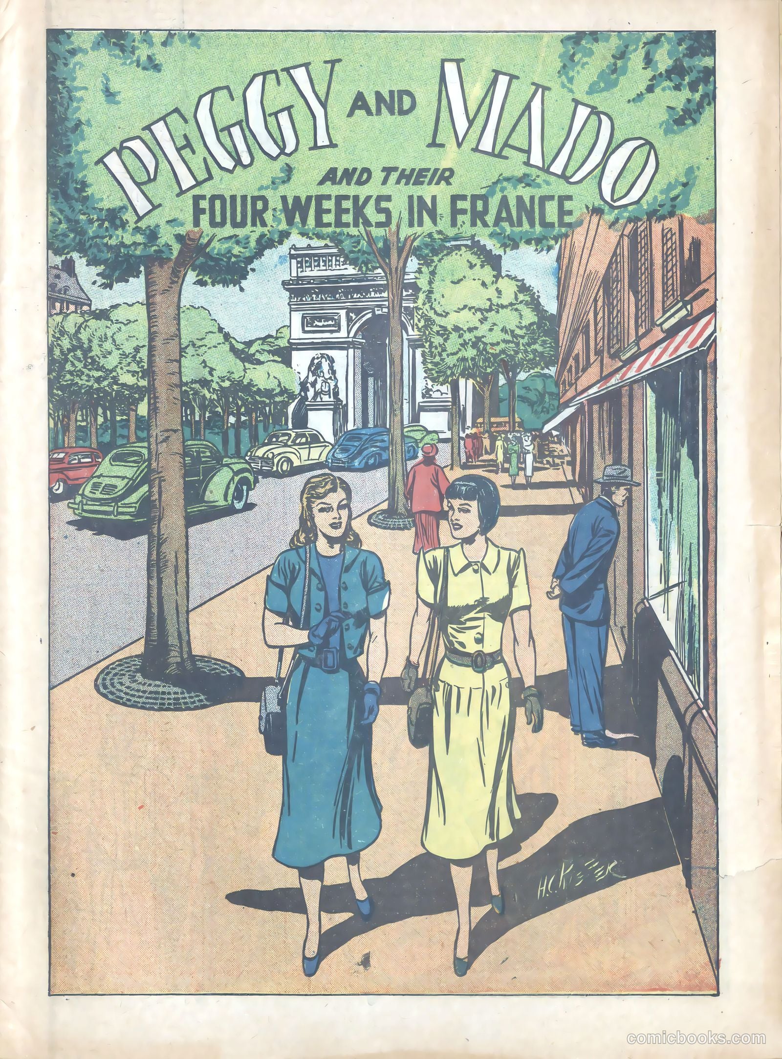 Peggy and Mado and Their Four Weeks in France #nn
